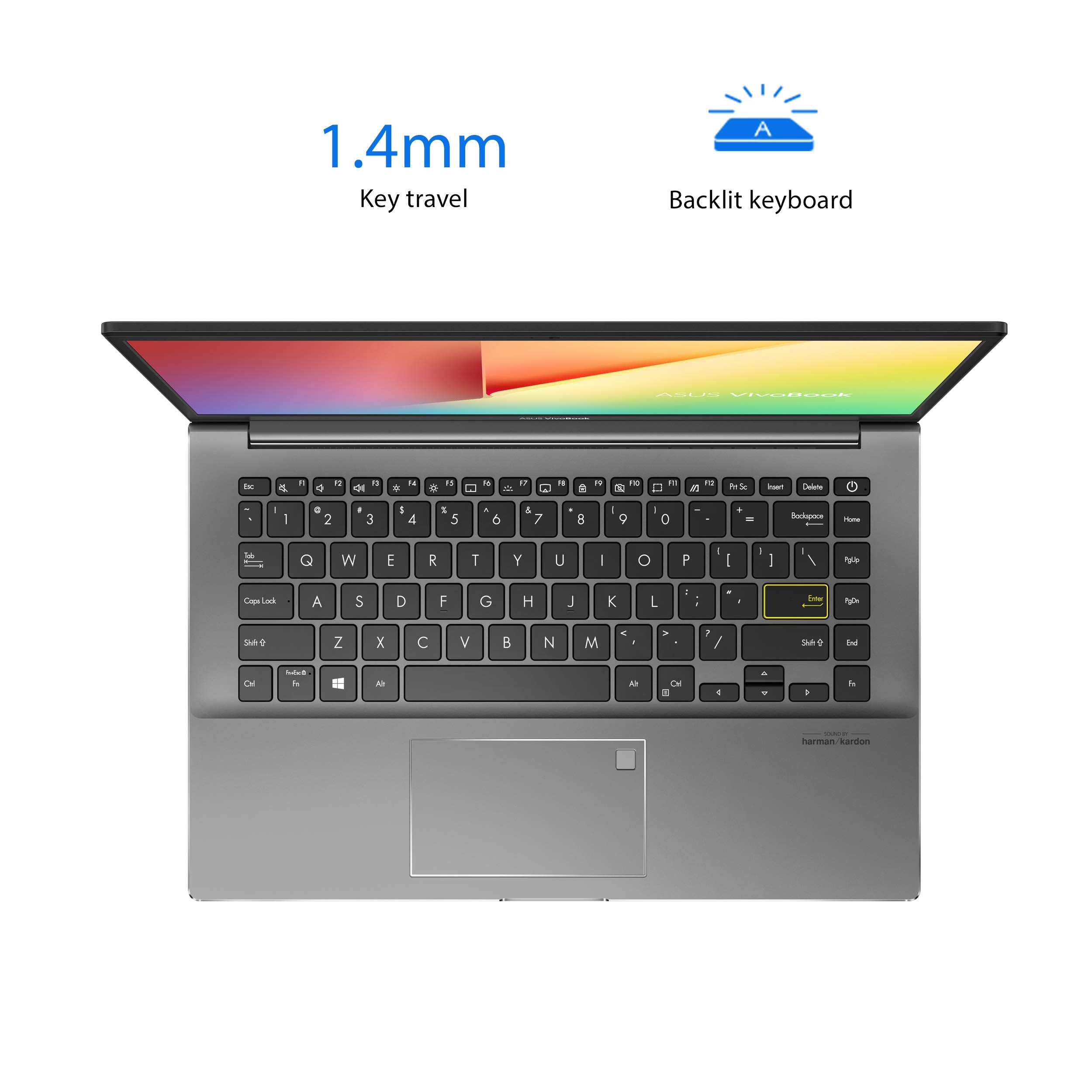 Asus Vivobook S14 S433 Thin And Light Laptop, 14    Fhd Display, Intel Core I5-1135G7 Cpu, 8Gb Ddr4 Ram, 512Gb Ssd, Thunderbolt