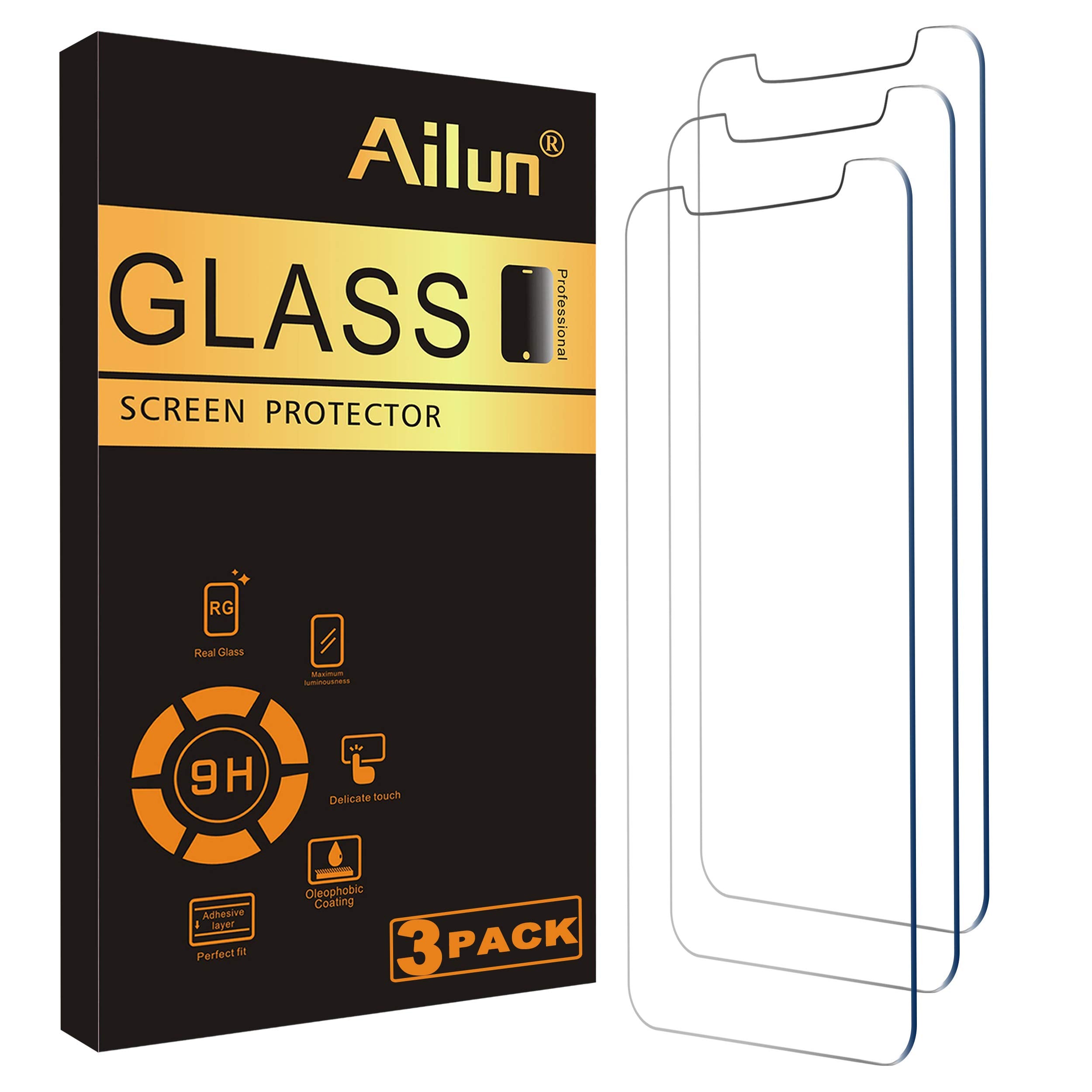 Ailun Glass Screen Protector For Iphone 12 Mini 2020 [5.4 Inch] 3Pack Tempered Glass
