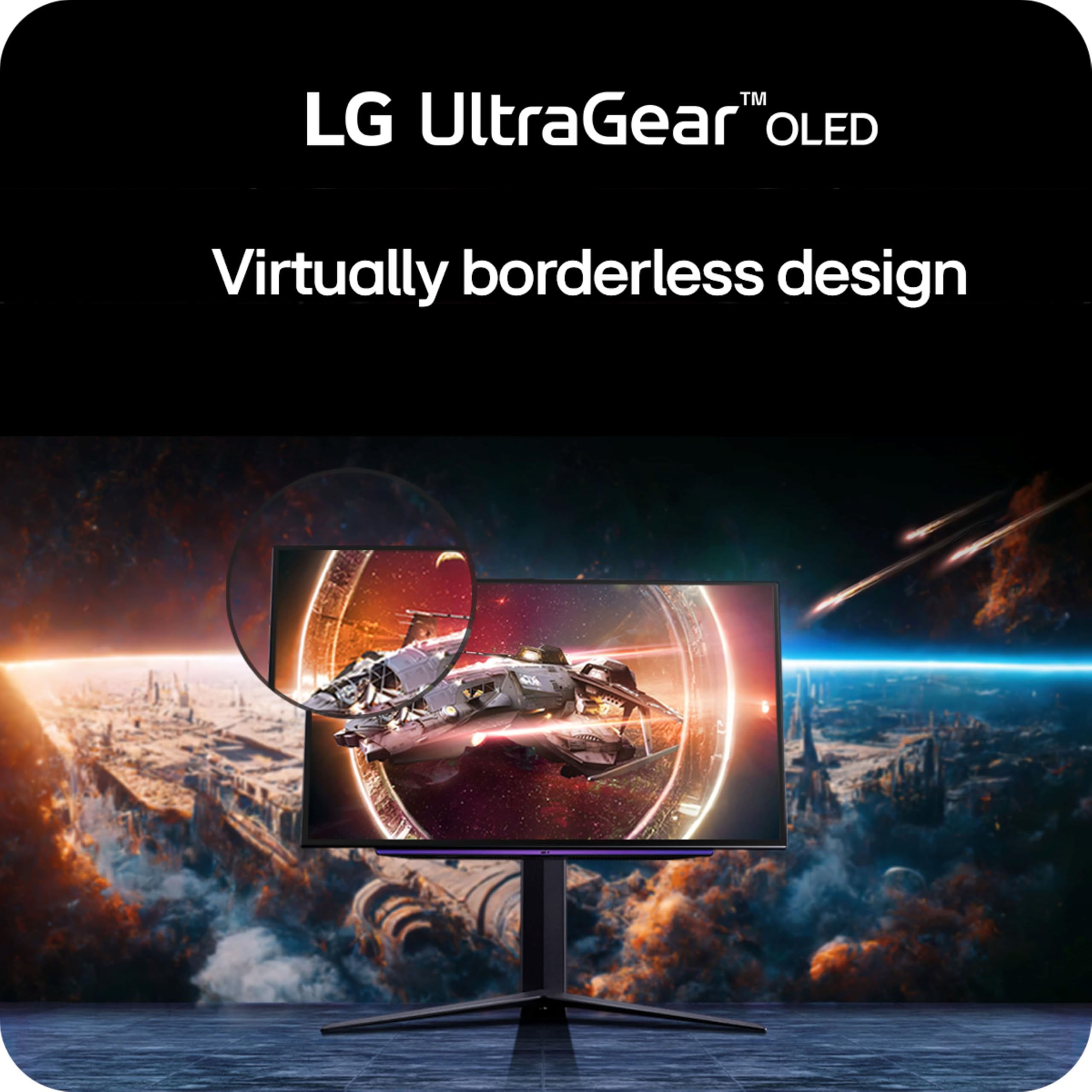 Lg 27Gs93Qe 27 Inch Ultragear Oled Gaming Monitor Qhd 1440P 240Hz 0.03Ms Displayhdr True Black 400 Amd Freesync Premium Pro Nvid