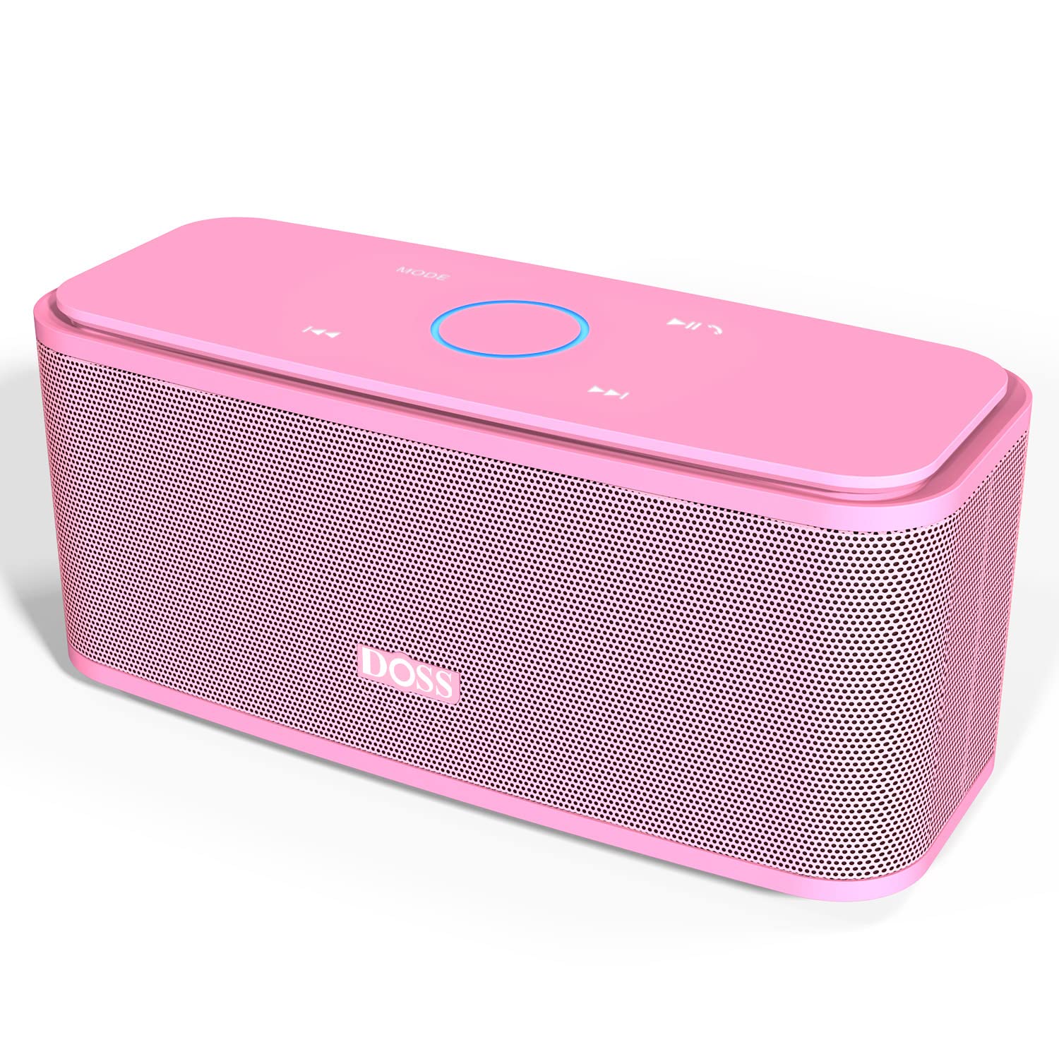 DOSS SoundBox Touch Wireless Bluetooth Speaker with 12W HD Sound and Bass, IPX5 Water-Resistant, 20H Playtime, Handsfree, Portab
