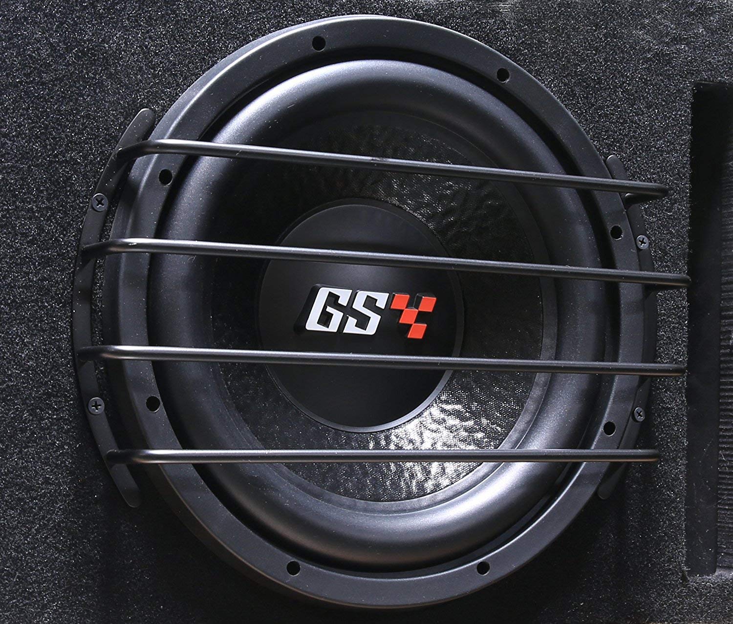 Gs Power 10 Inch Bar Grille For Subwoofer & Speaker In Chrome Silver Or Matte Black Finish (1 Pc). Also Available In 8 & 12�
