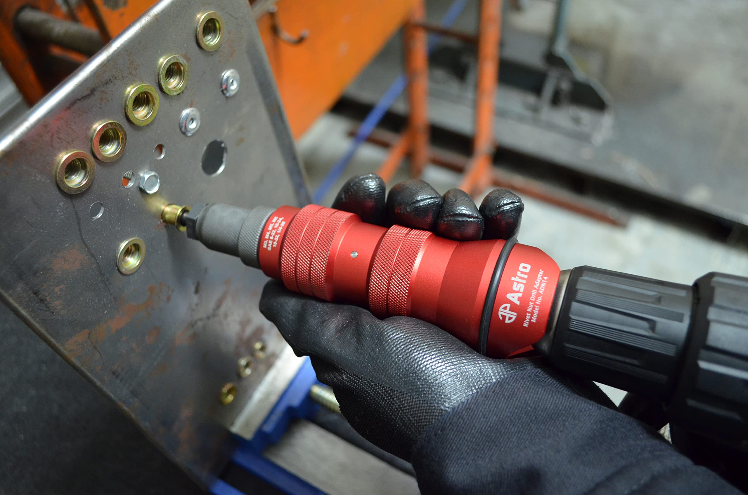 Astro  Tool Adn14 Rivet Nut Drill Adapter Kit