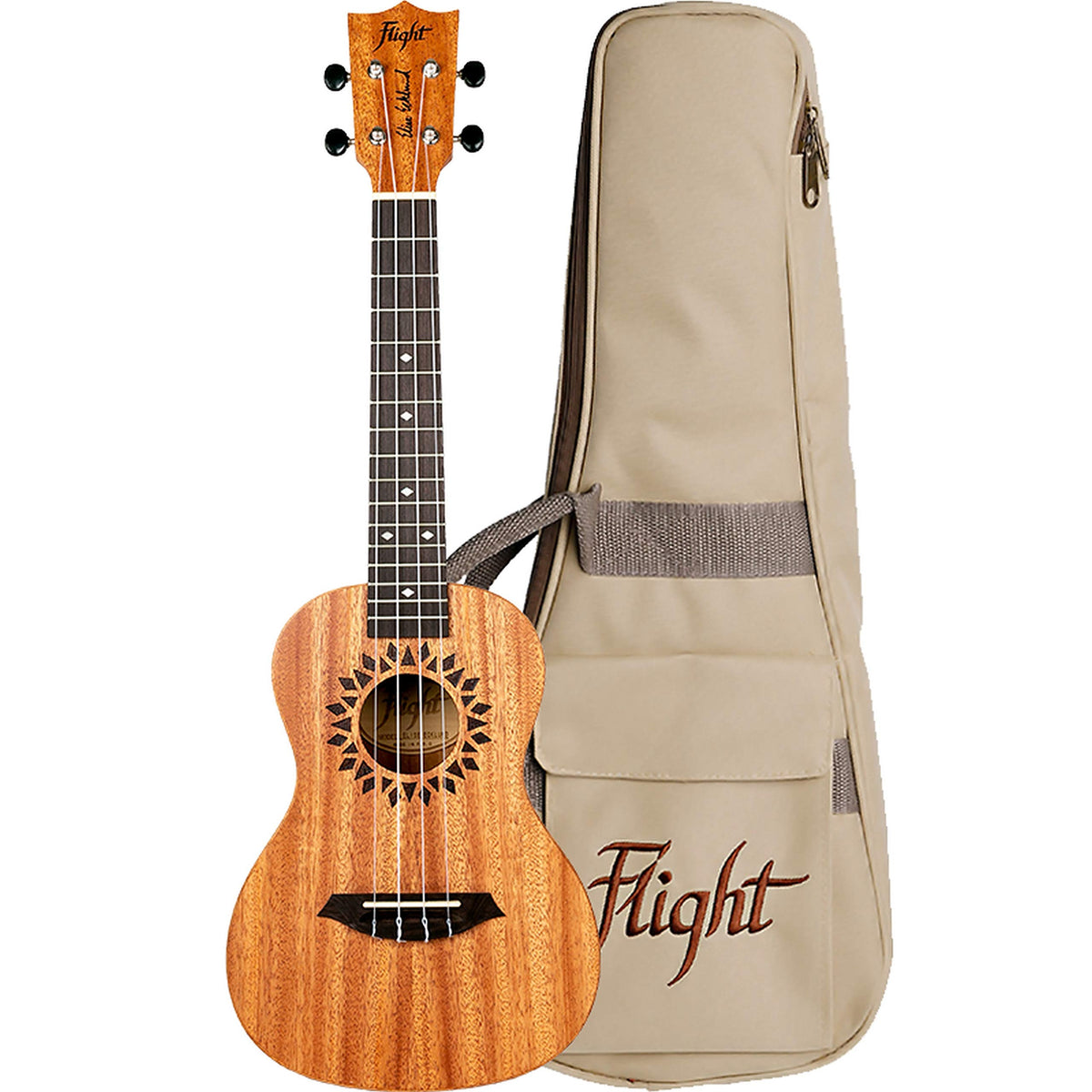 Flight, 4 String Elise Ecklund Signature Concert Ukulele (5827)