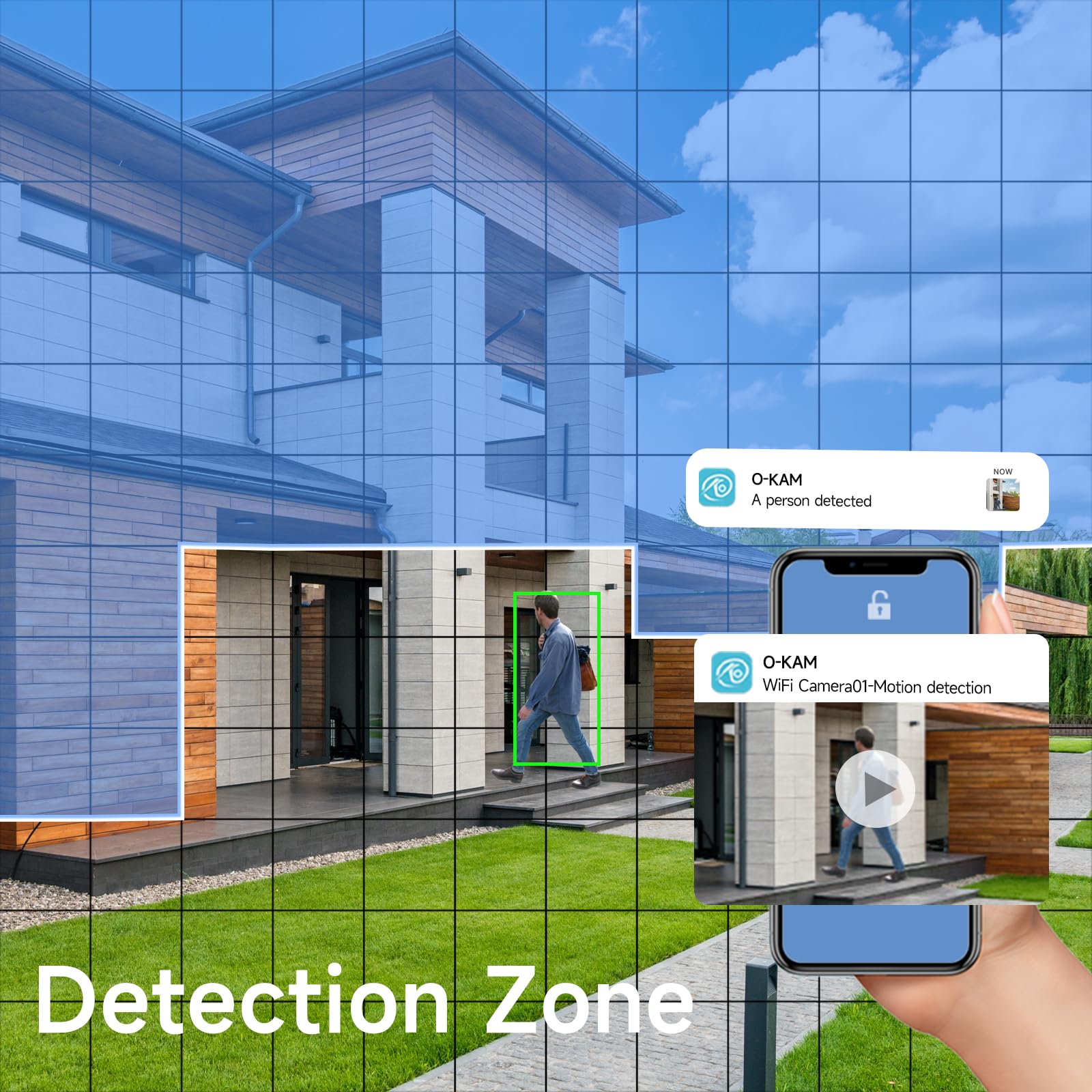 2Pc Security Cameras Wireless Outdoor, 2K Battery Powered Security Camera For Home, Wifi Camera Surveillance Indoor System With