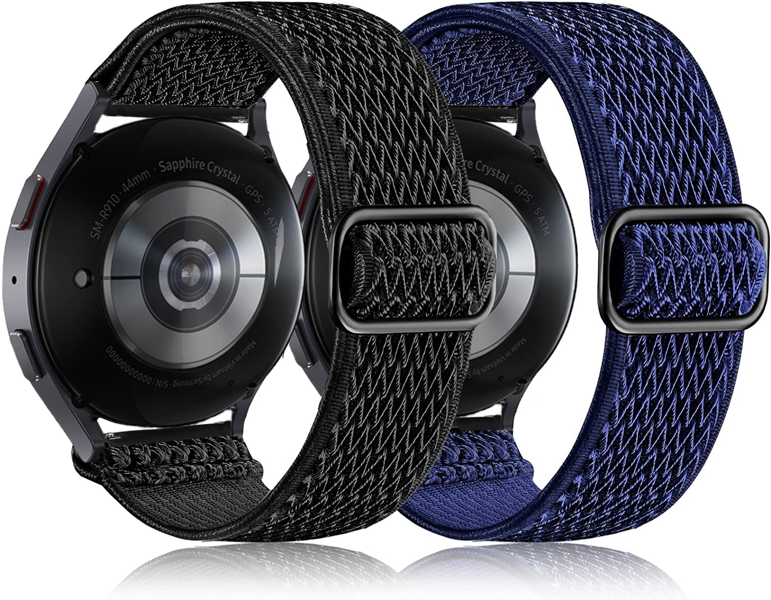 Olytop Elastic Bands For Galaxy Watch 6/5/4 Band 44Mm 40Mm/Galaxy Watch 4/6 Classic Bands 47Mm 46Mm 43Mm 42Mm Women Men, 20Mm St