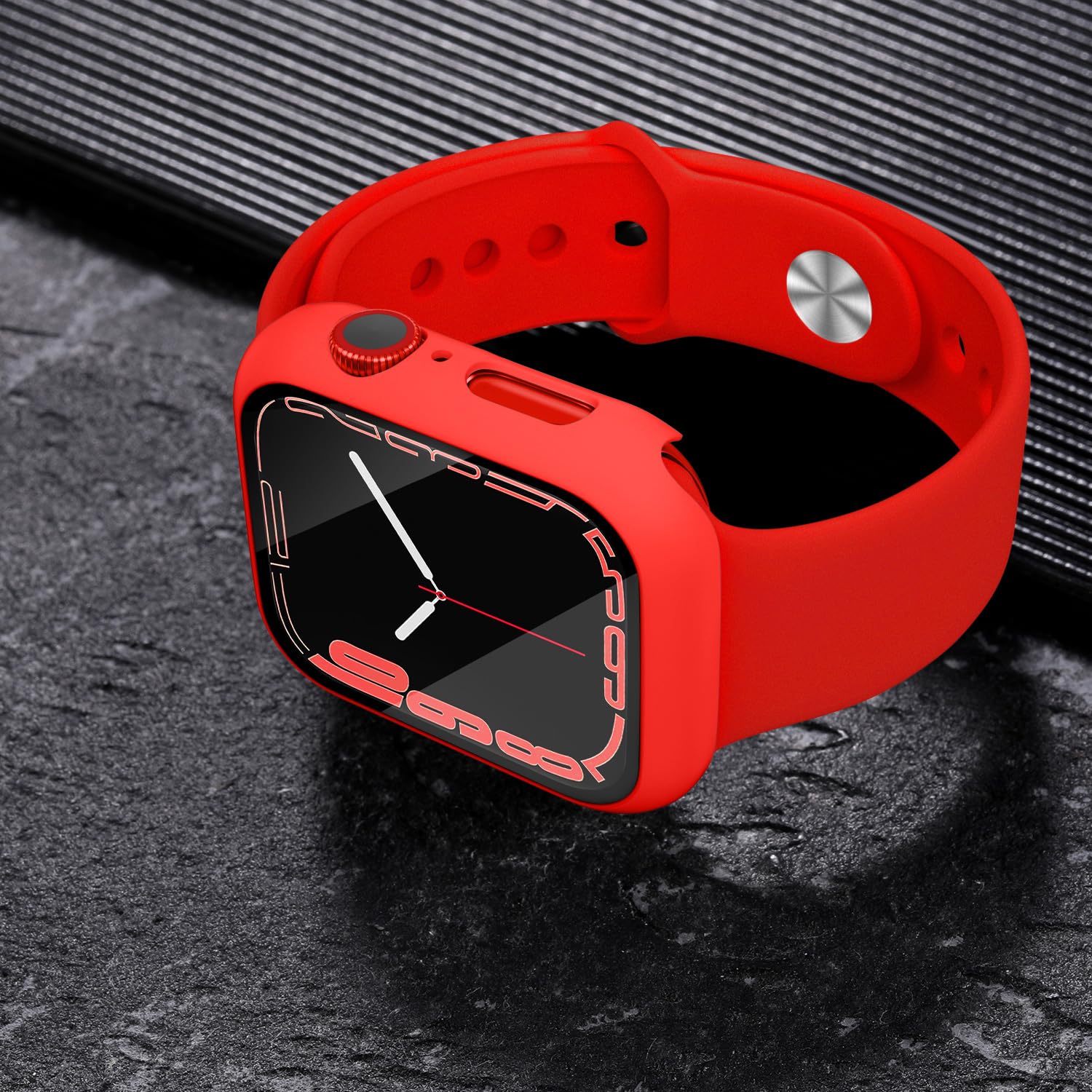 Charlam Compatible With 46Mm Apple Watch Case, Apple Watch Series 10 Case Cover 46Mm Wtih Touch Sensitive Screen Protector, 3 Pa