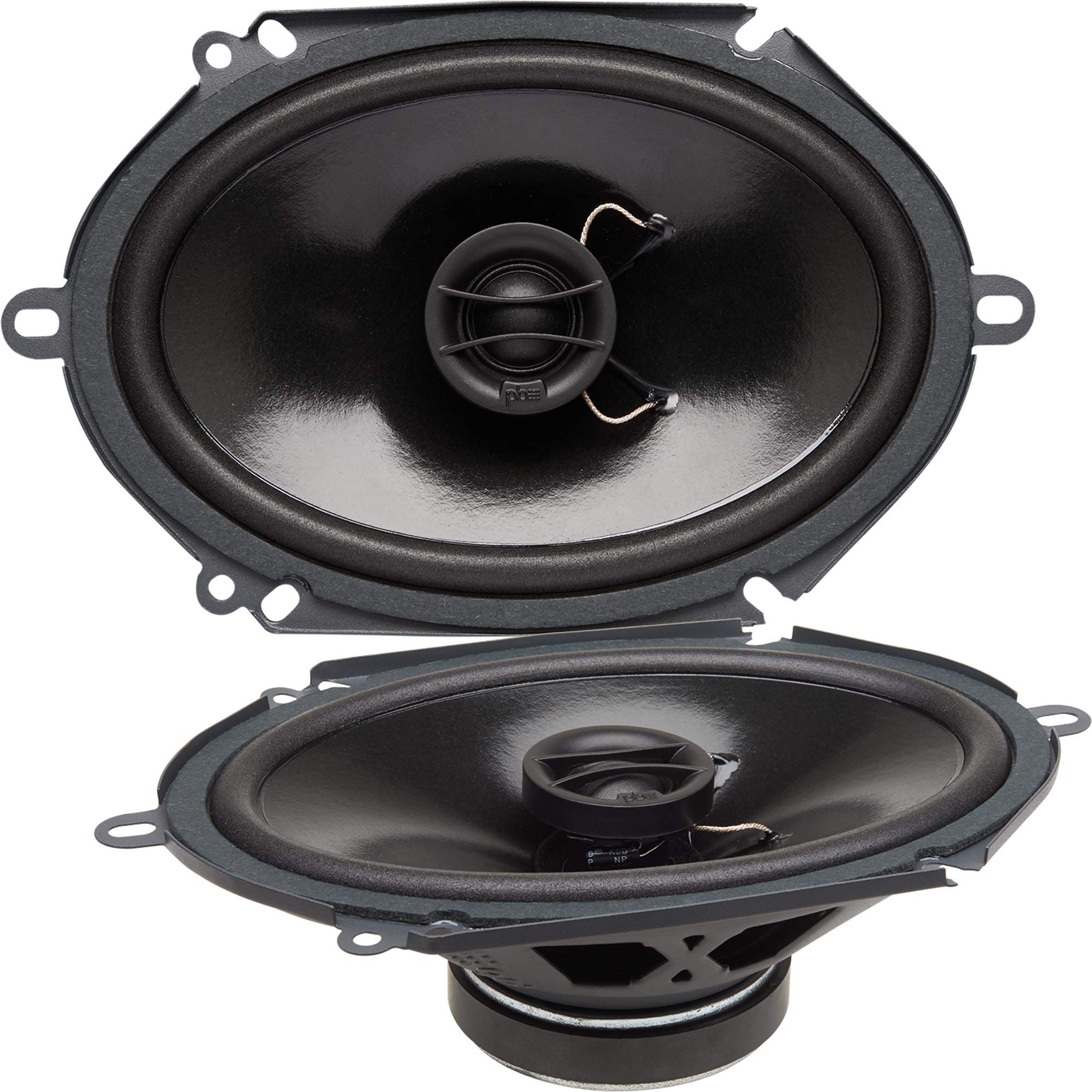 Powerbass S 6802 6 X 8 Coaxial Oem Speakers, Set Of 2 (S6802)