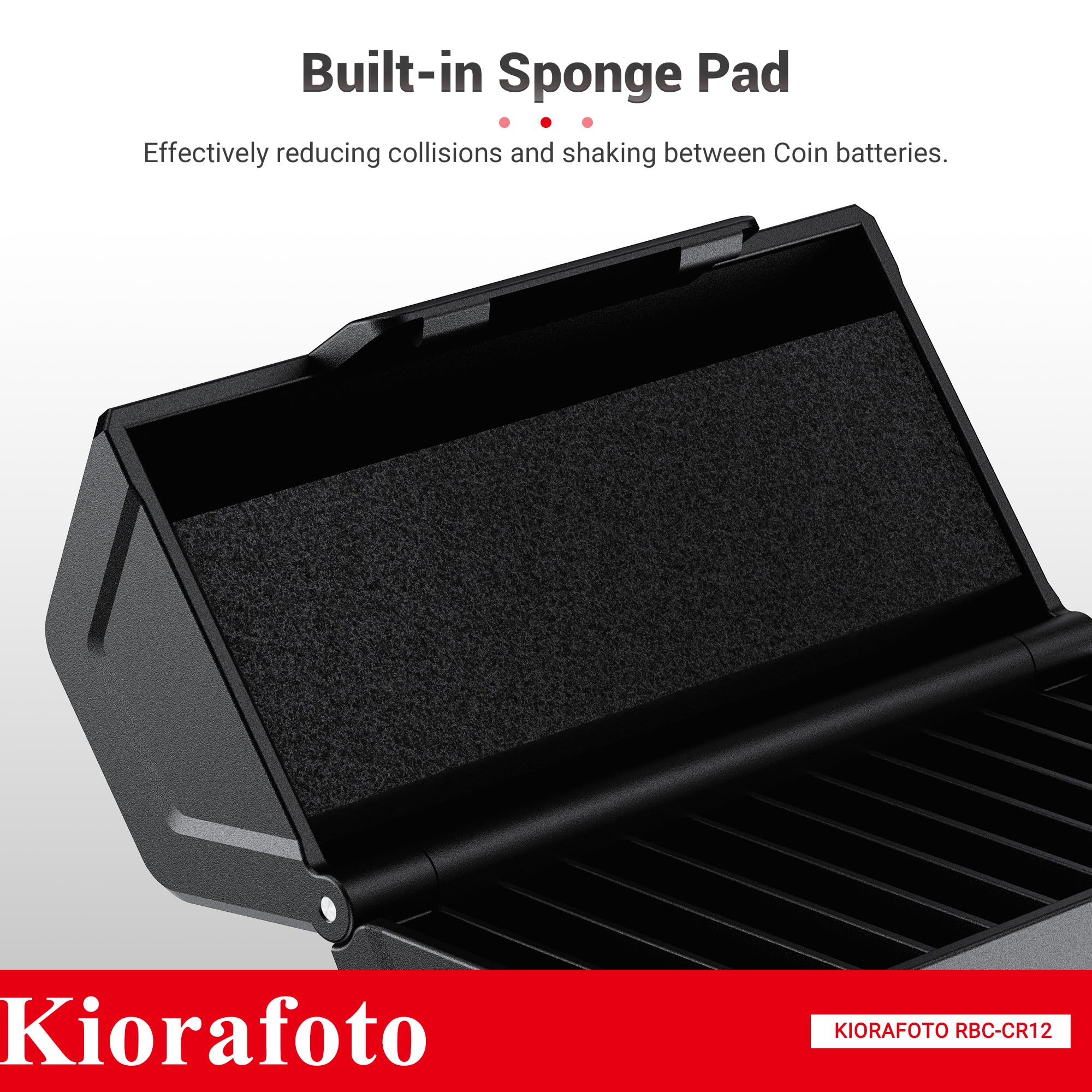 (2 Pack)Cr2032 Cr2025 Cr2016 Battery Case Holder Storage,Upgrade D Battery Size Coin Cell Battery Organizer For 24X Cr2032/Cr202