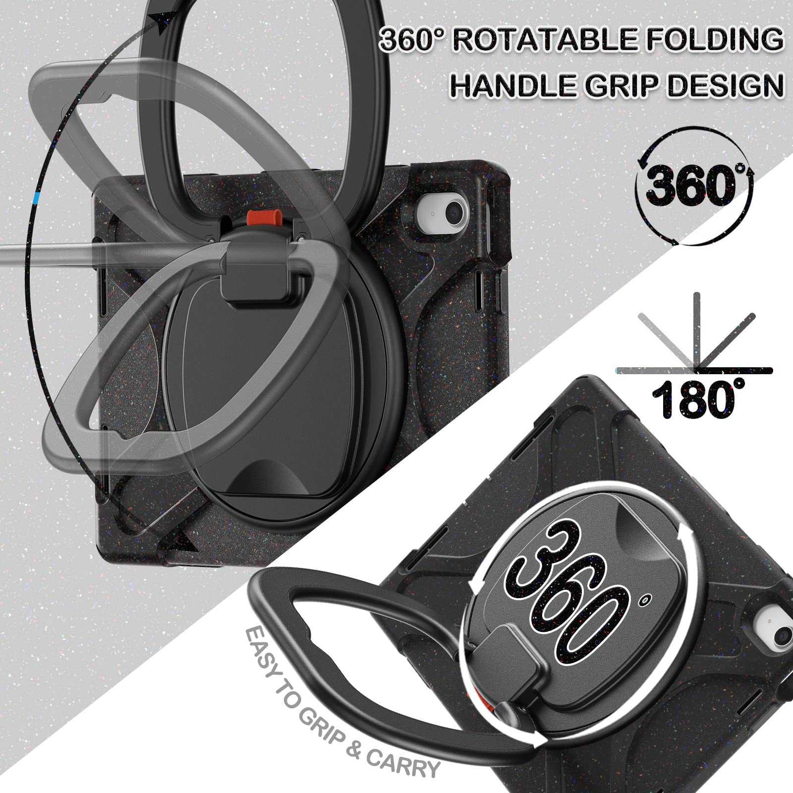 Batyue Ipad 10Th Generation Case   Shockproof Protection Cover For 2022 10.9 Inch Ipad (10Th Generation) With Screen Protector/P