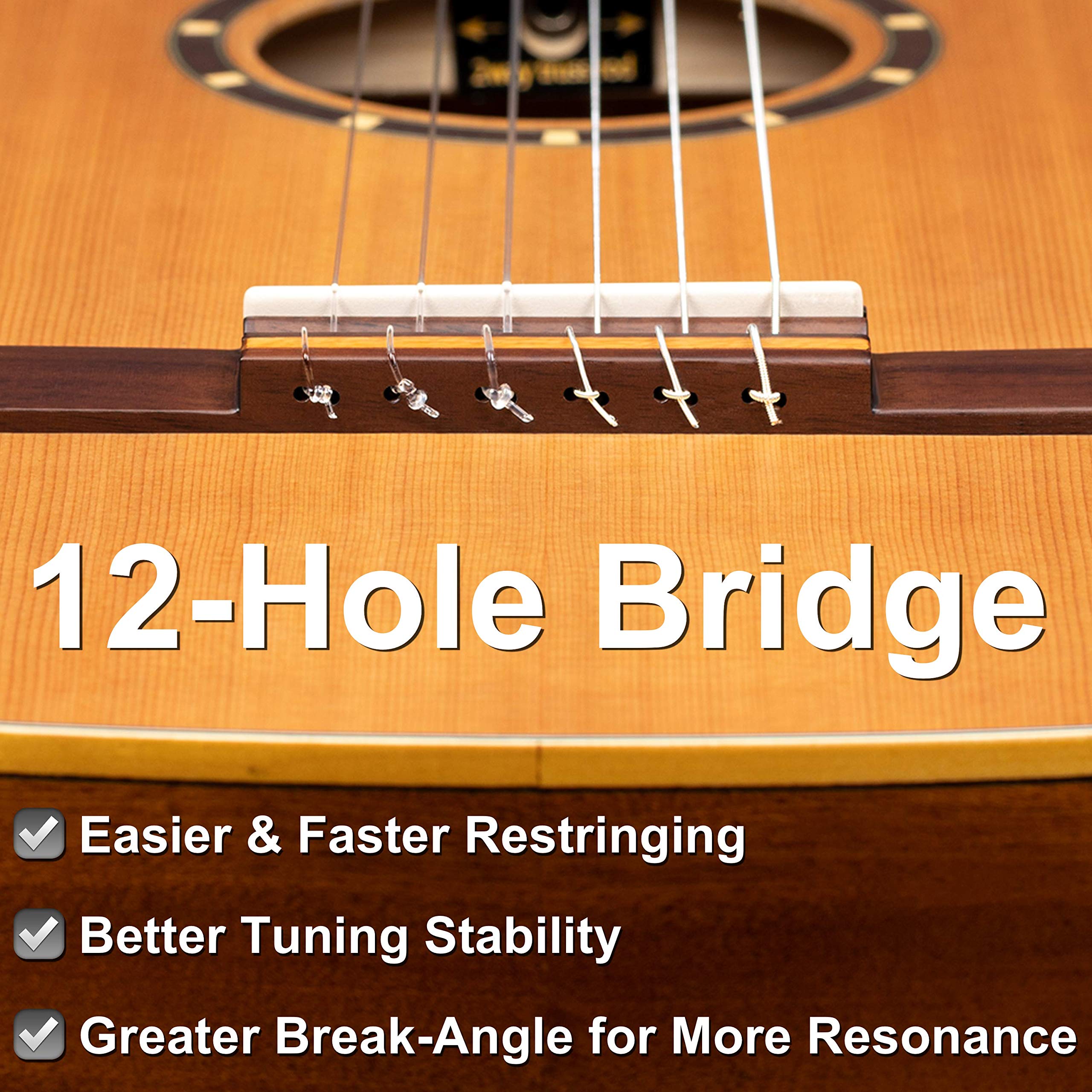 Ortega Guitars 6 String Family Series Full Size Left-Handed Nylon Classical Guitar W/Bag, Cedar Top-Natural-Satin, (R122L)