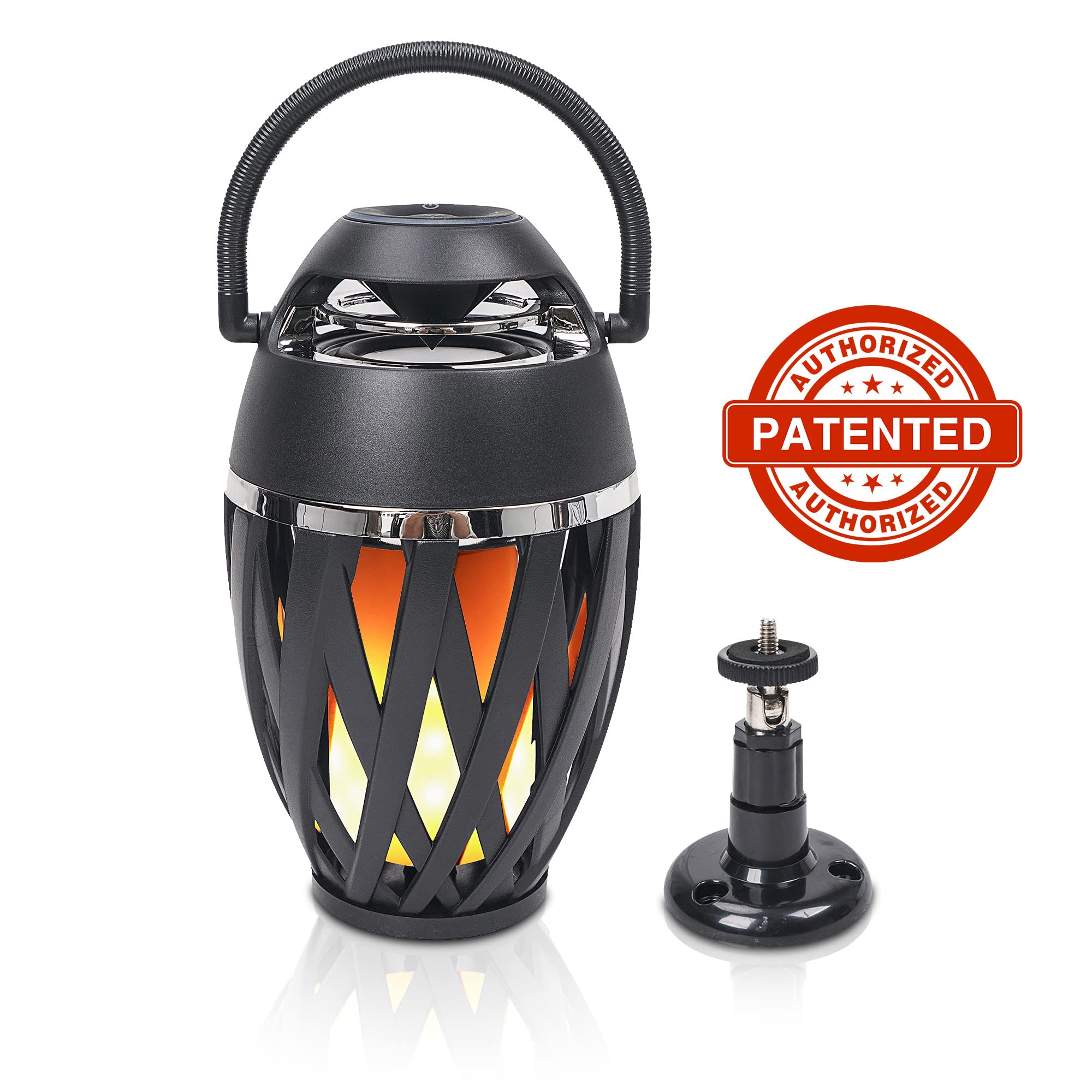 Sound Town 2 Pack Portable Bluetooth Speakers With Led Lights, True Wireless Stereo (Tws) Bluetooth, Wall Mount Brackets, And De