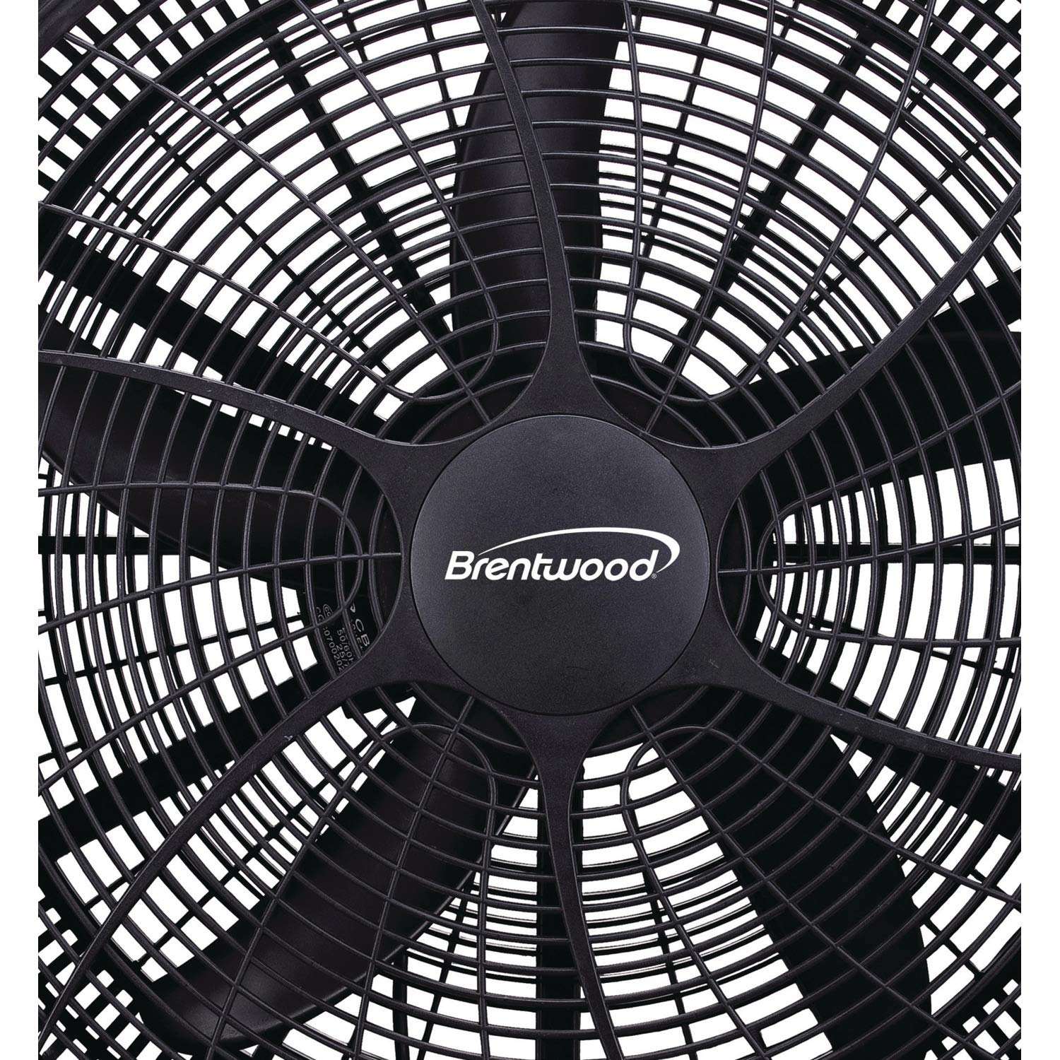 Brentwood Kool Zone F-20Bkr High Velocity Air Circulator Fan,3-Speed 20-Inch,Black
