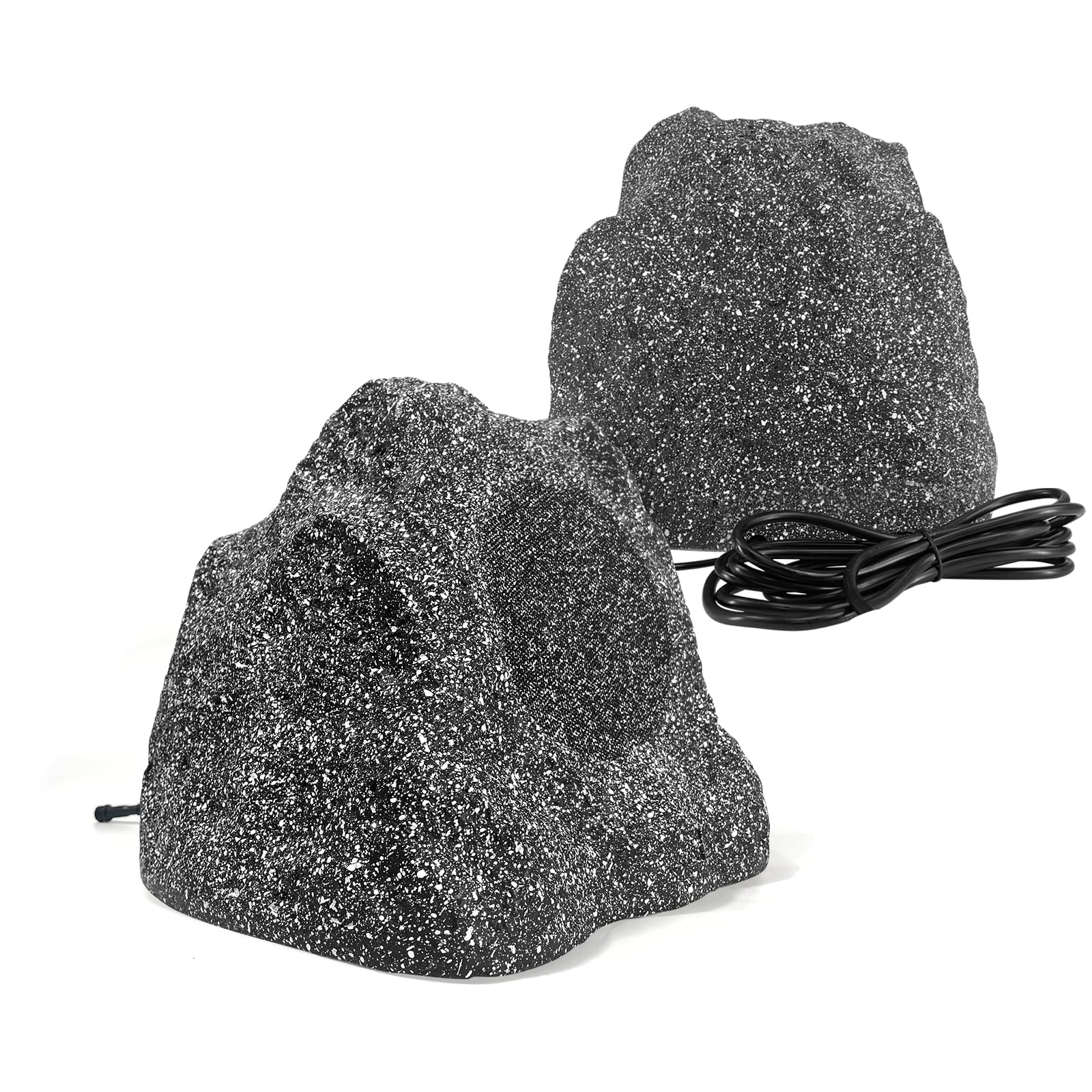 Studiofinix 6.5 Inches Bluetooth Rock Speakers Outdoor Waterproof, 400W Powerful Bass & All Weather, For Backyard Garden Pool De