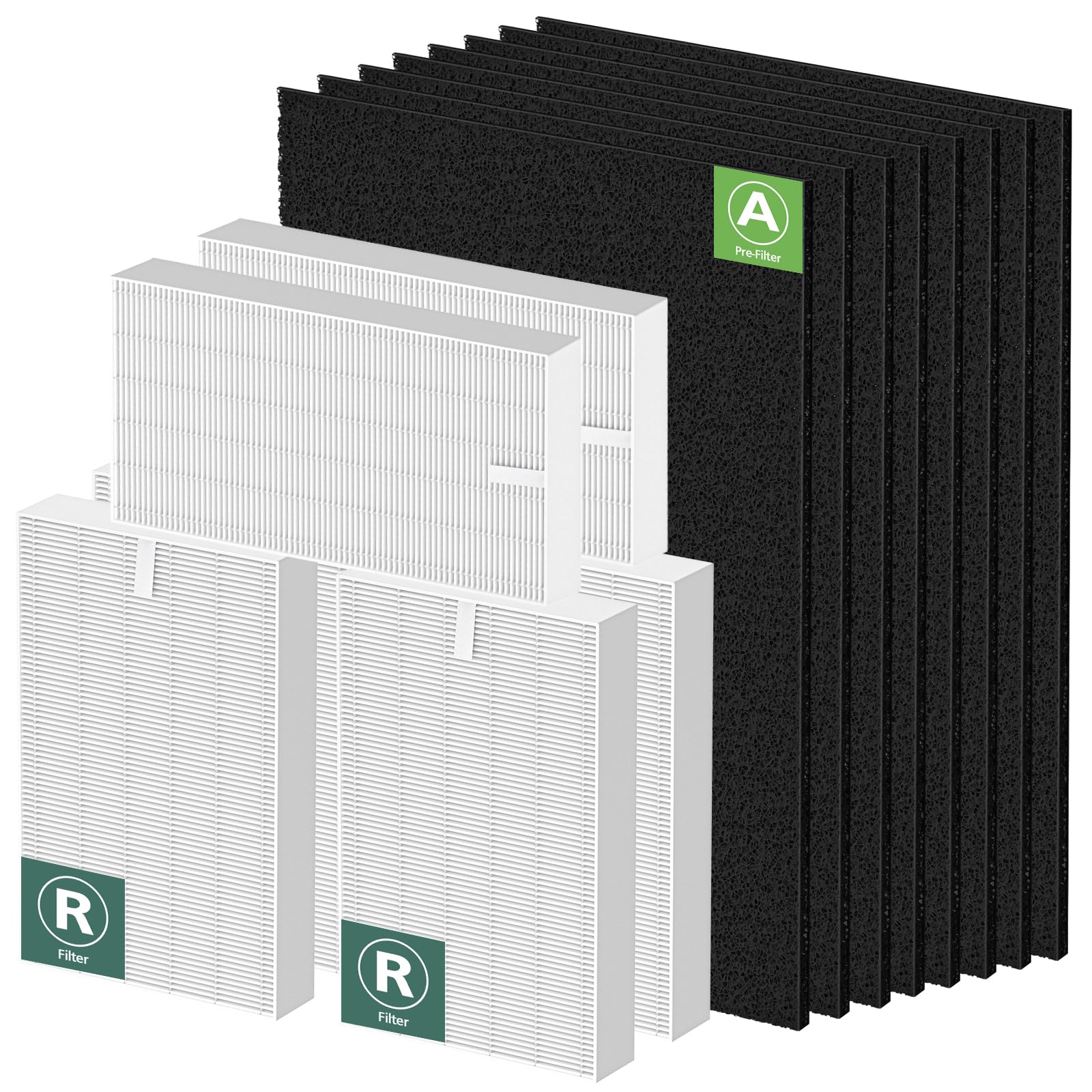 Hpa300 Hepa Replacement Filt Er For Honeywell Hpa300 Series Air Purifi Ers Hpa300 Hpa300Vp Hpa304 Hpa3300, Replace Hrf R3 (6 Tur