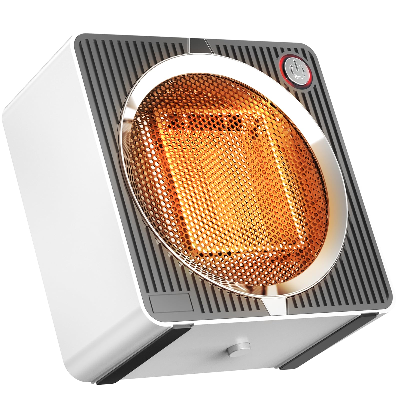 Small Space Heater, Low Watt Portable Electric Heaters For Indoor Use On Desk, Ptc Ceramic Saving Mini Desk Heater, Overheating