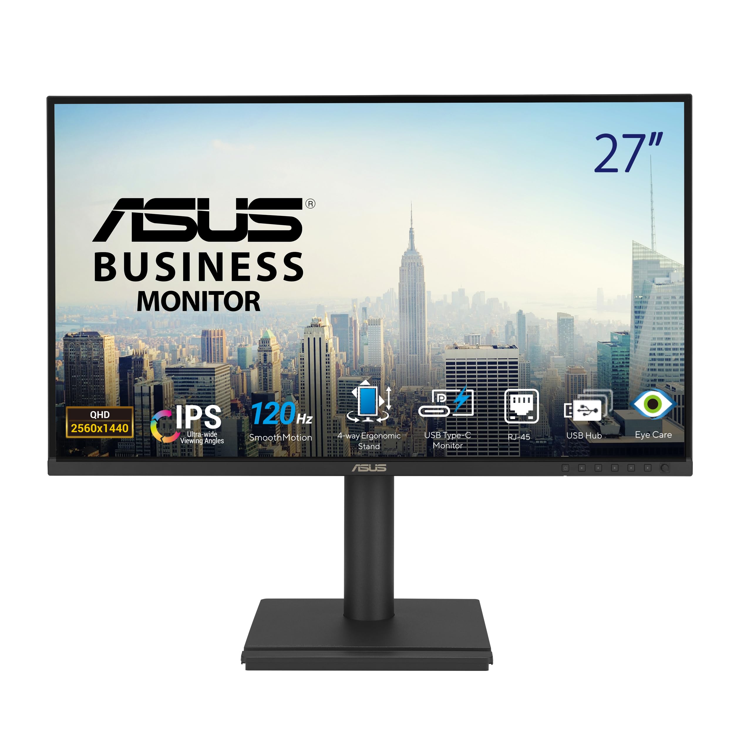 Asus Be27Acgn 27 Class Wqhd Led Monitor - 16:9