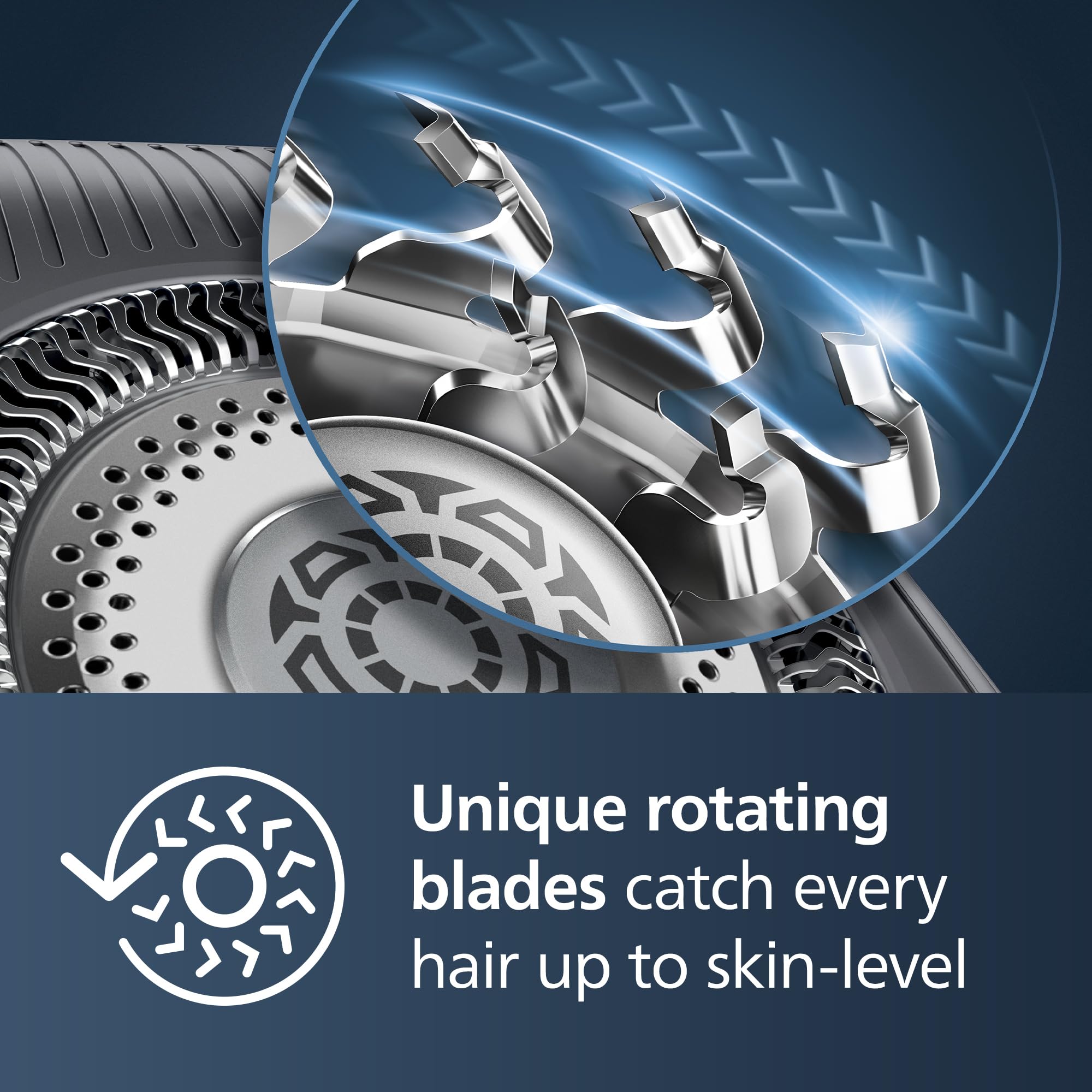 Philips Norelco Shaver Series 9400 Wet And Dry Electric Shaver, With Lift And Cut Shaving System And Senseiq Technology, Pop Up