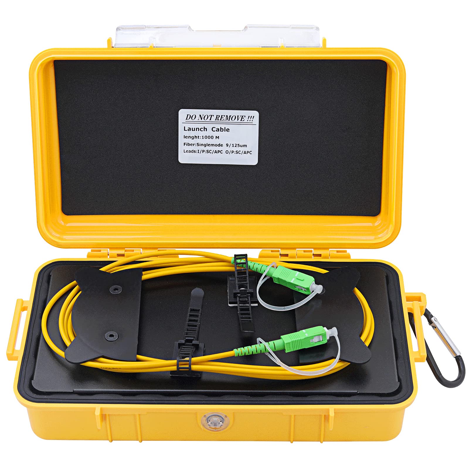 Kelushi Fiber Optic Test Tool Sc/Apc Sm(9/125) Otdr Launch Cable Box Extension Cord Otdr