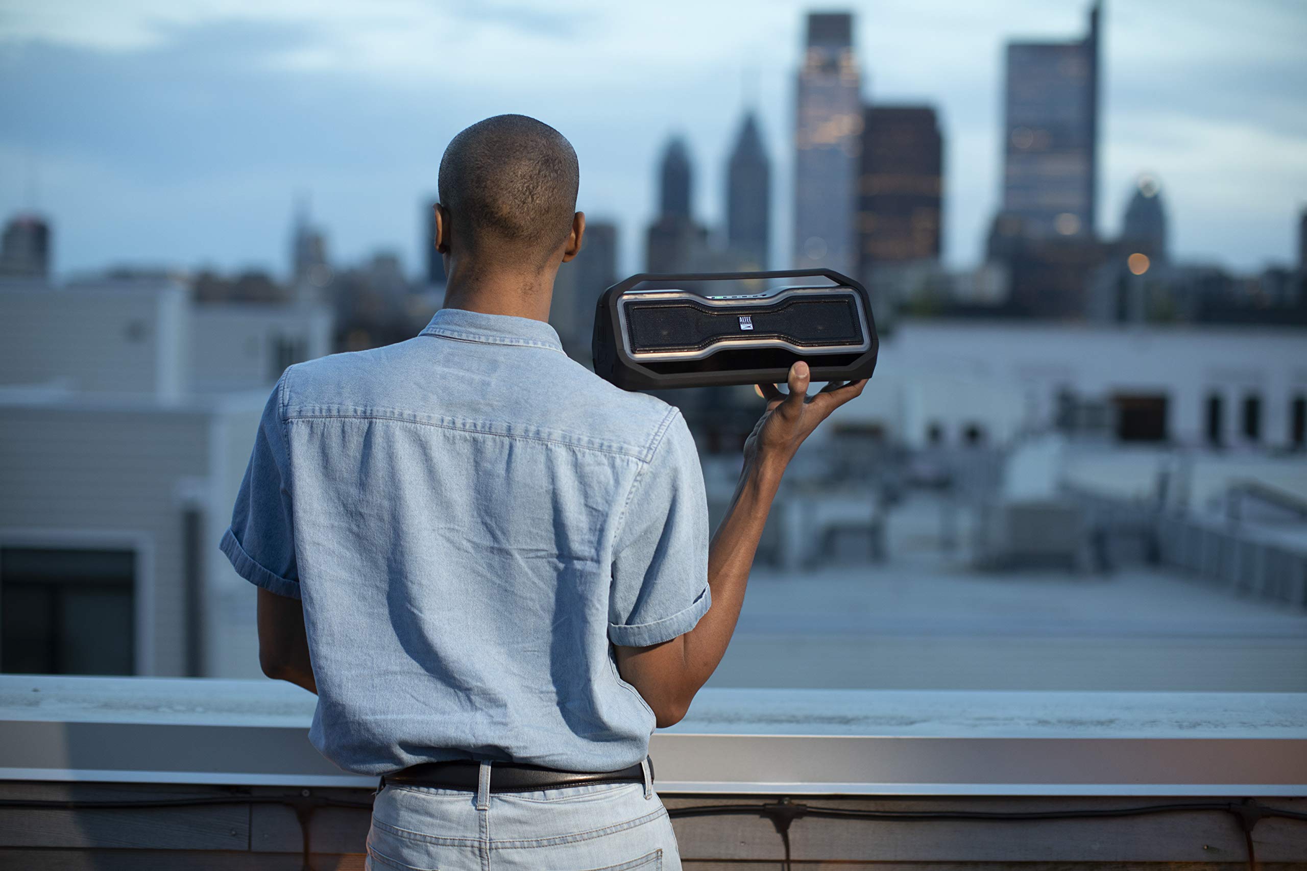 Altec Lansing Rockbox   Waterproof, Wireless, Bluetooth Speaker, Floating, Ip67, Portable Speaker, Strong Bass, Rich Stereo Syst