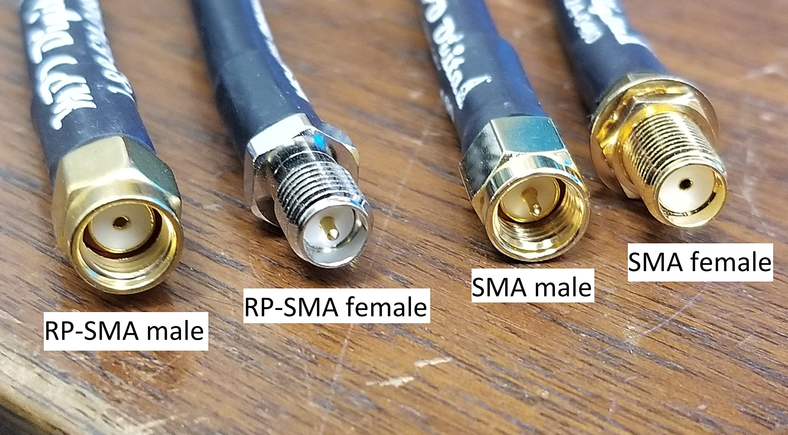 Mpd Digital I Lmr400 Times Microwave Coaxial Cable I N Male To Rp Sma Male Connectors I Low Loss Rf Coax I Jumper, Cb, Ham Radio