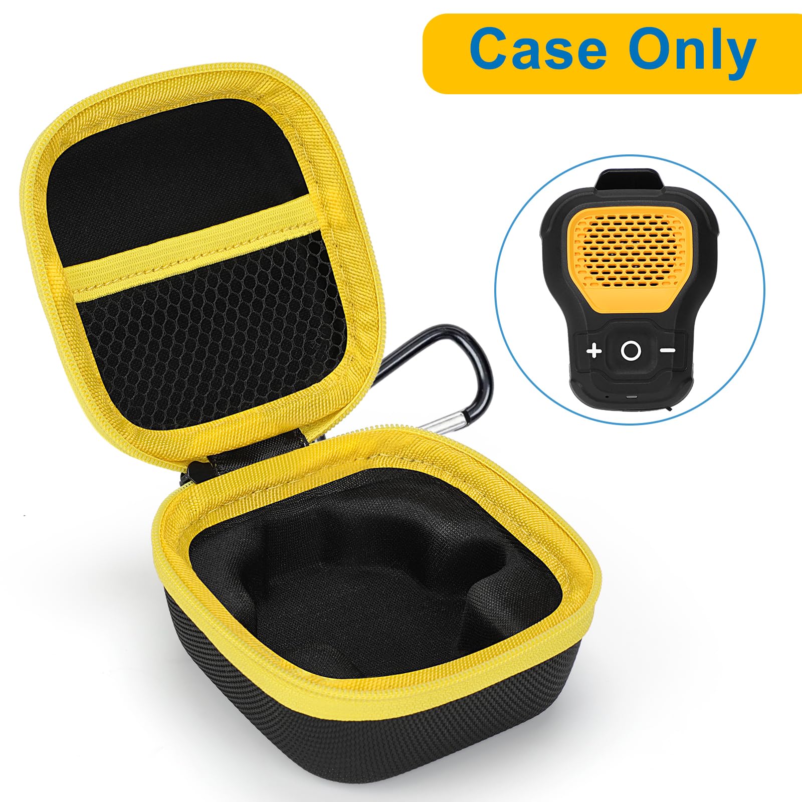 Portable Speaker Hard Case Compatible With Dewalt Jobsite Pro Wearable Speaker Wearable Bluetooth Speaker, 1:1 Design Waterproof