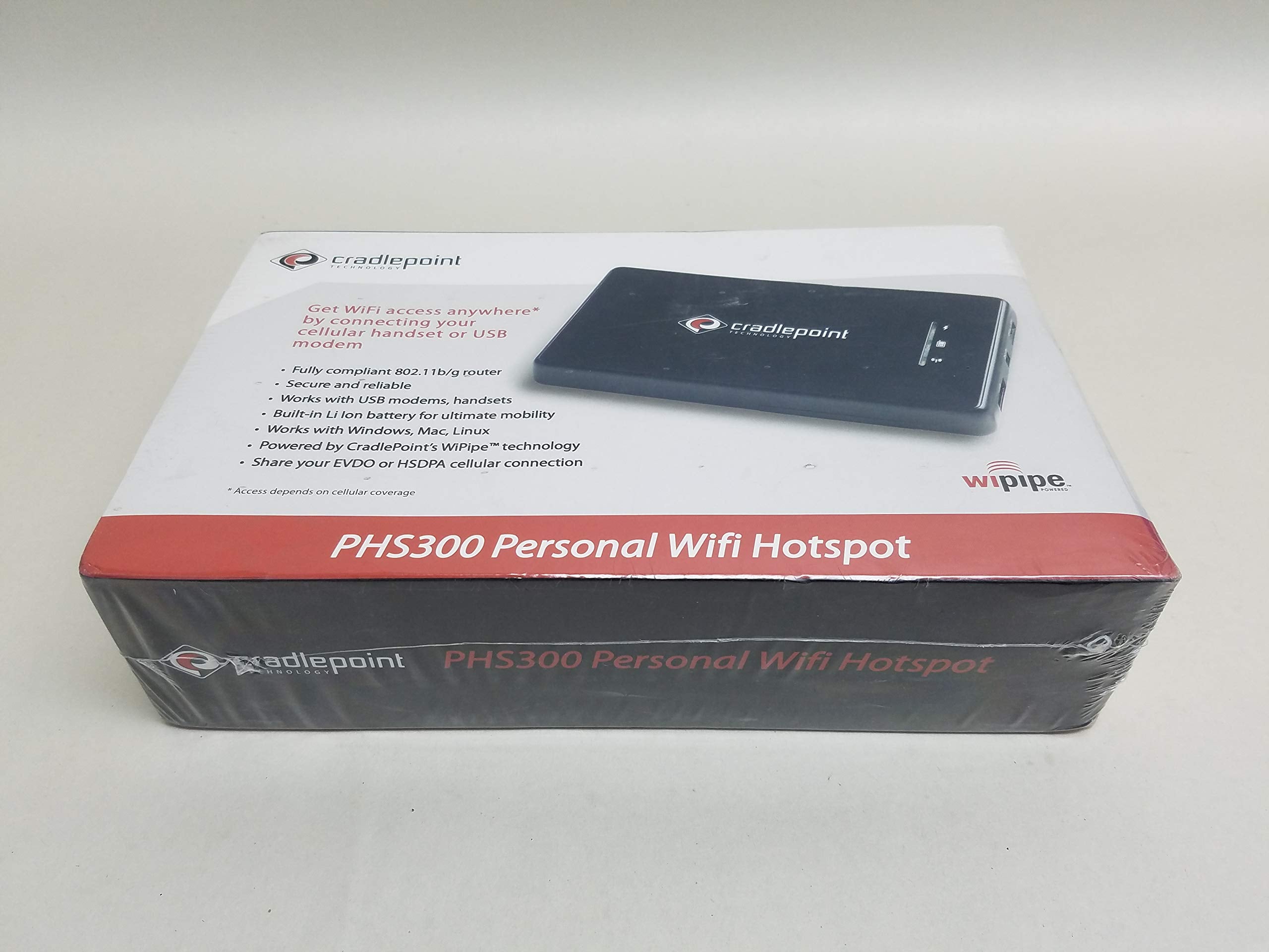 Cradlepoint Phs300 Personal Hotspot   Wireless Access Point   802.11B/G (Version 2.0/2.5.3)