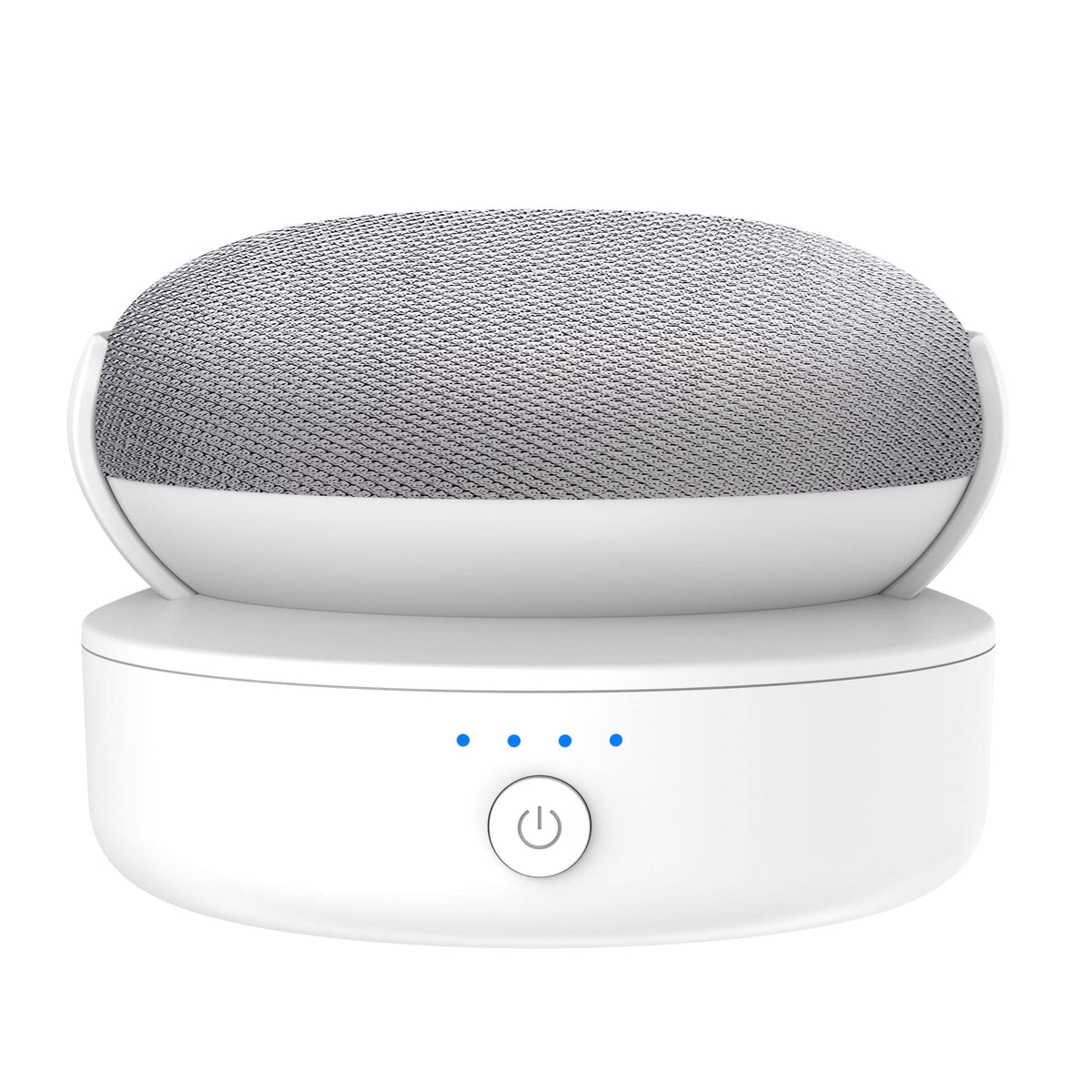 Plusacc For Google Nest Mini Battery Base   5000 Mah Portable Battery Compatible With Google Nest Mini, Battery Charger Stand Ho