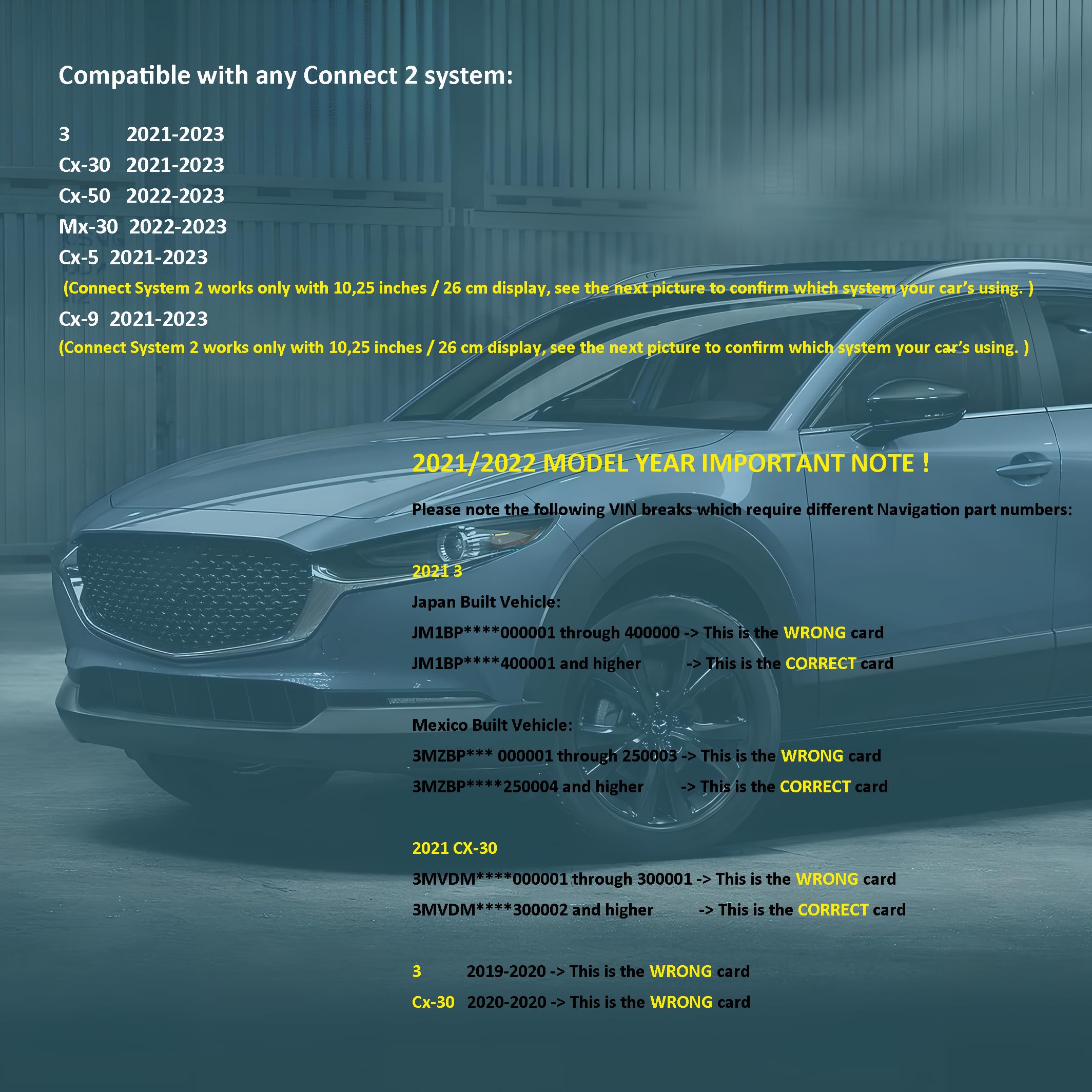 Gps Navigation Sd Card Td2K 66 Ez1 Compatible With 2021 2023 3 / Cx5 / Cx9 / Cx30, 2022 2023 Mx30 / Cx50, Usa/Can/Mex Maps