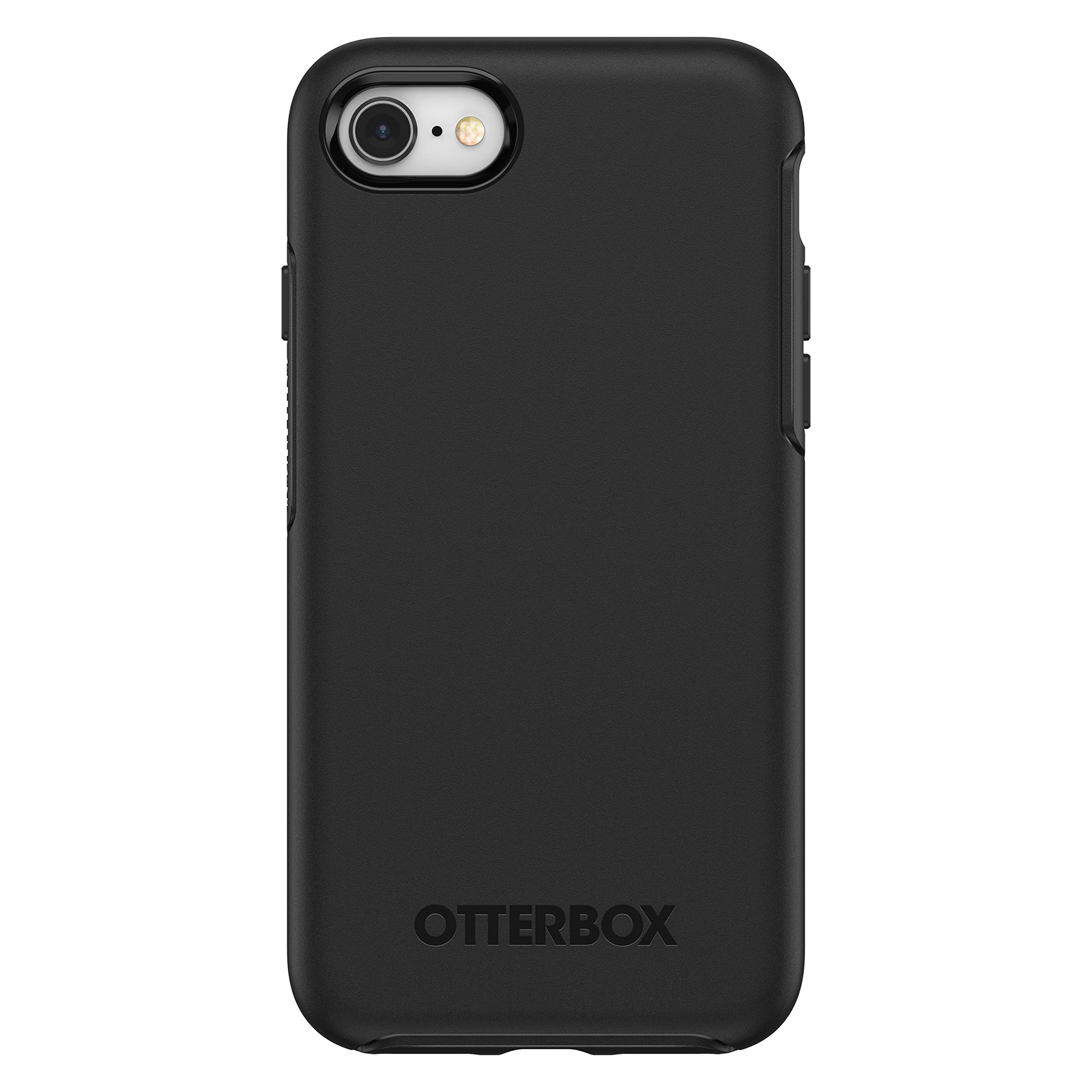 Otterbox Iphone Se 3Rd/2Nd Gen, Iphone 8/7 (Non Retail/Ships In Polybag) Symmetry Series Case   Black, Ultra Sleek, Wireless Cha