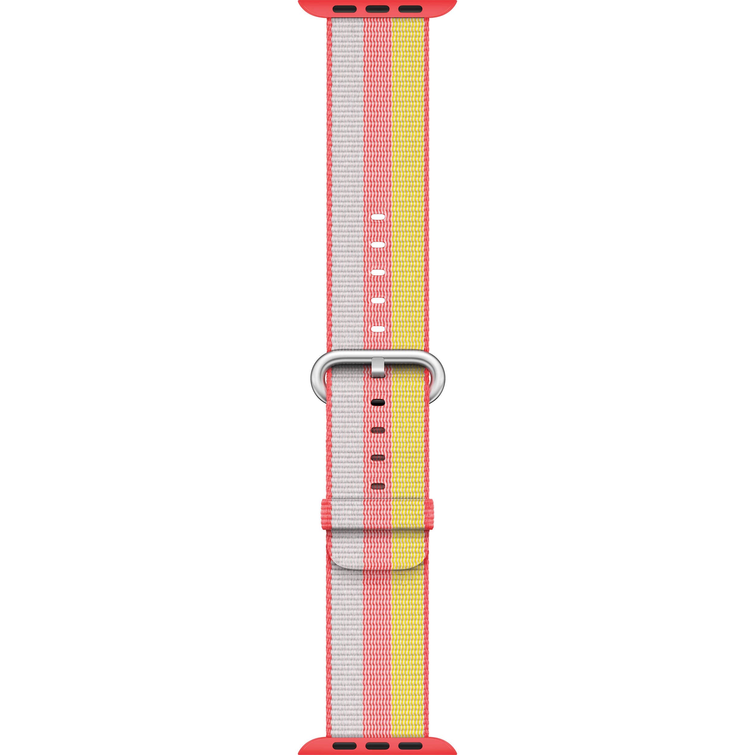 Apple Smartwatch Replacement Woven Nylon Band for Apple Watch - Red Woven