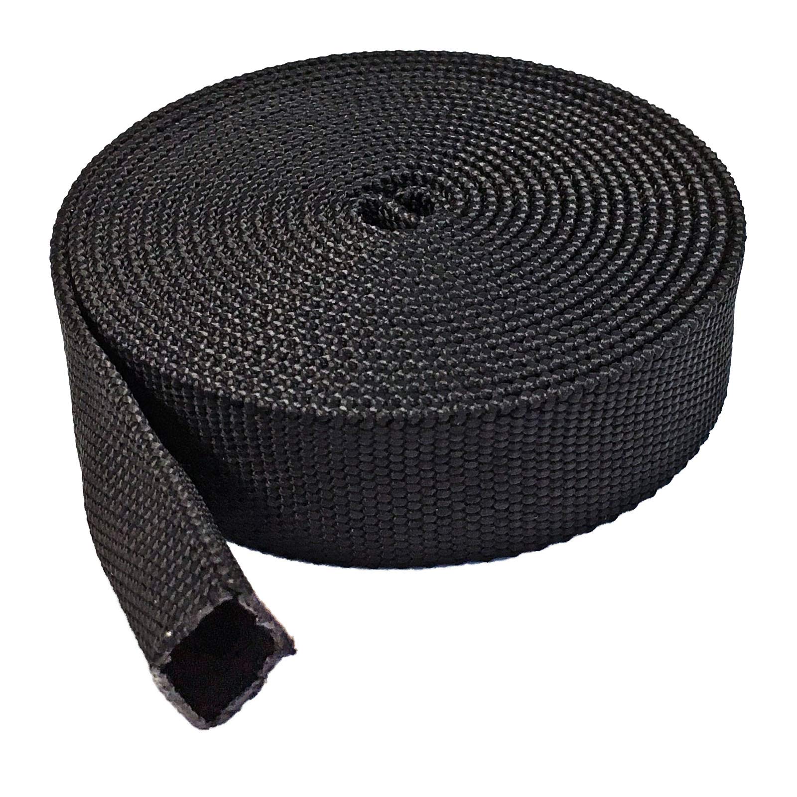 Electriduct 3'' Nylon Protective Hose Sleeve   10 Feet   Black