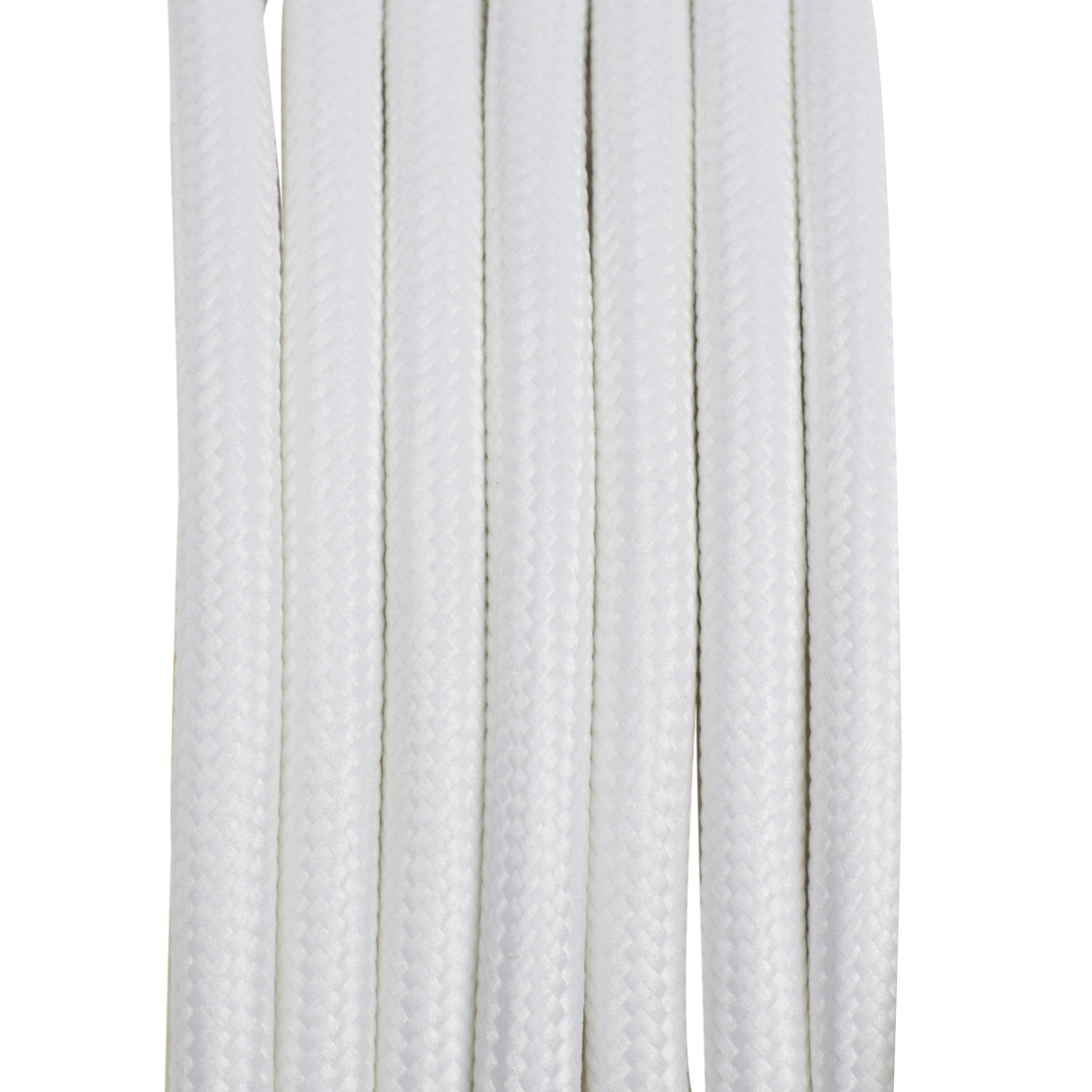 Rustic State Fabric Cord For Hanging Pendant Lamp Fixture   15 Feet Decorative Braided Flexible Cable With E 26/ E 27 Light Bulb