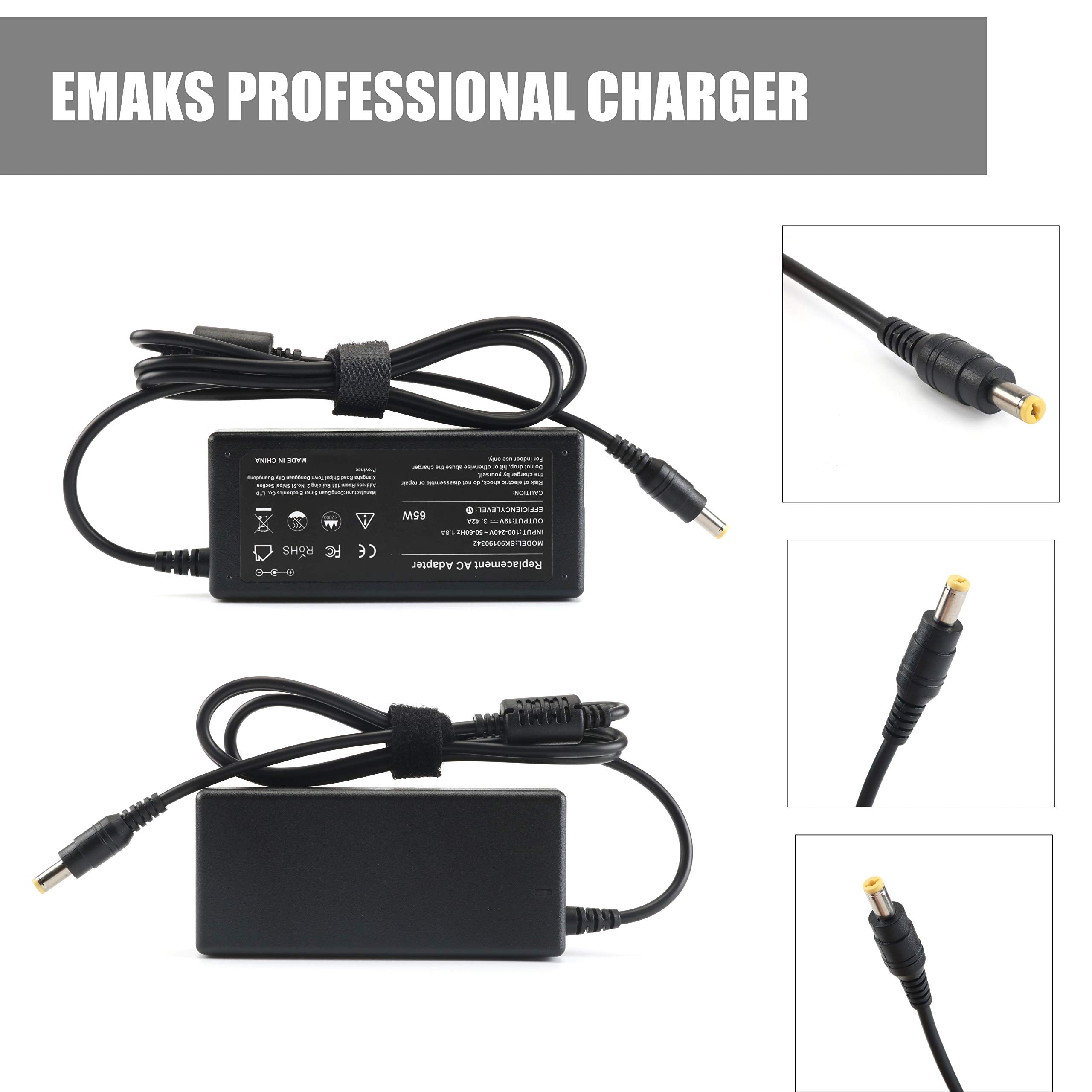 65W Ac Adapter/Laptop Charger/Power Supply For Acer Aspire 5 A515 A515 43 A515 51 :A515 43 R19L A515 51 58Hd A515 51G 84Sn A515 51 3509 A515 52 78Md A515 51G 53V6 A515 43 R5Re