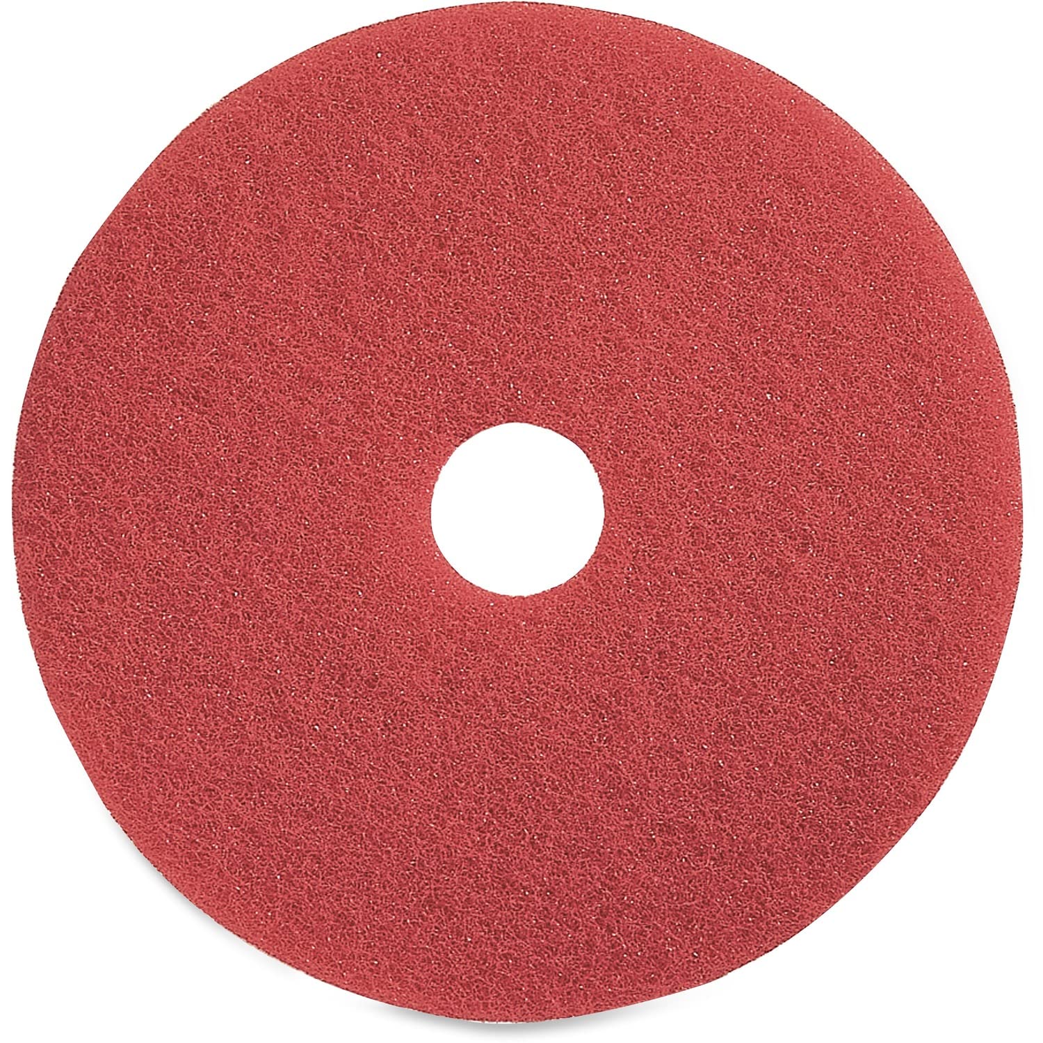 Genuine Joe GJO90416 Fiber Red Buffing Floor Pad