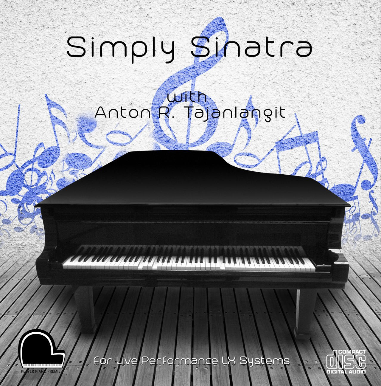 Simply Sinatra   Live Performance Lx Compatible Player Piano Mp3'S On Usb Flash Drive
