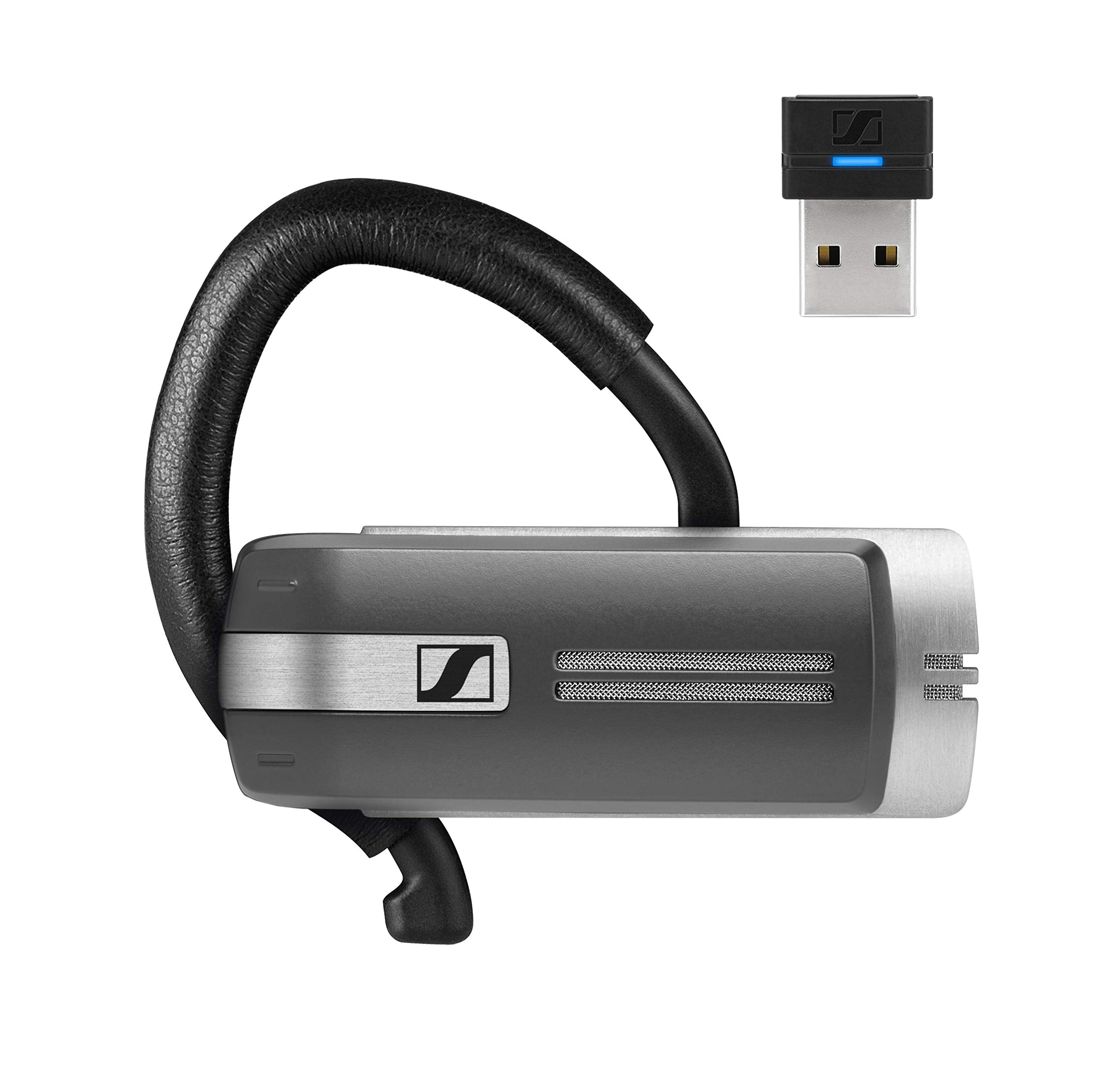 Sennheiser Presence Grey Uc (508342)   Dual Connectivity, Single Sided Bluetooth Headset For Mobile Device & Softphonepc Connect