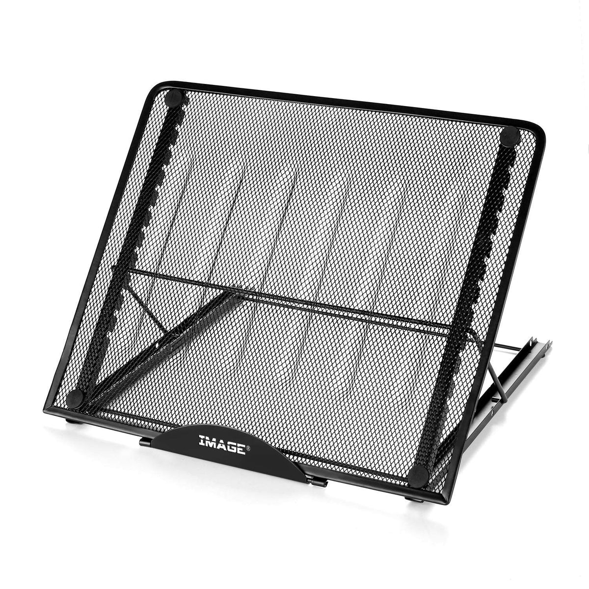 IMAGE Light Pad Stand A3 Light Box Stand 12 Angle Points Adjustable Laptop Stand Foldable and Ventilated Metal Stand for Diamond Painting, Drawing