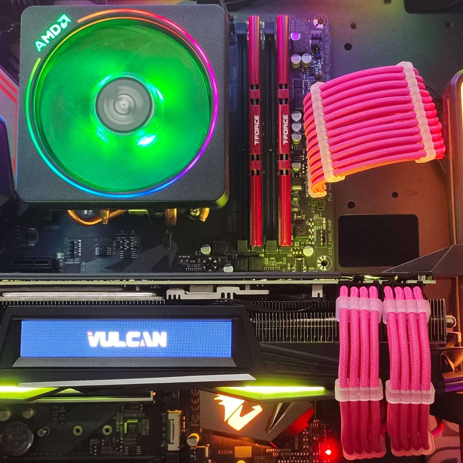 Abno1 Psu Cable Extension Kit 30Cm Length With Two Sets Of Cable Combs,1X24Pin/2X8Pin(4+4)/3X8Pin(6P+2P) Pc Sleeved Cable For At