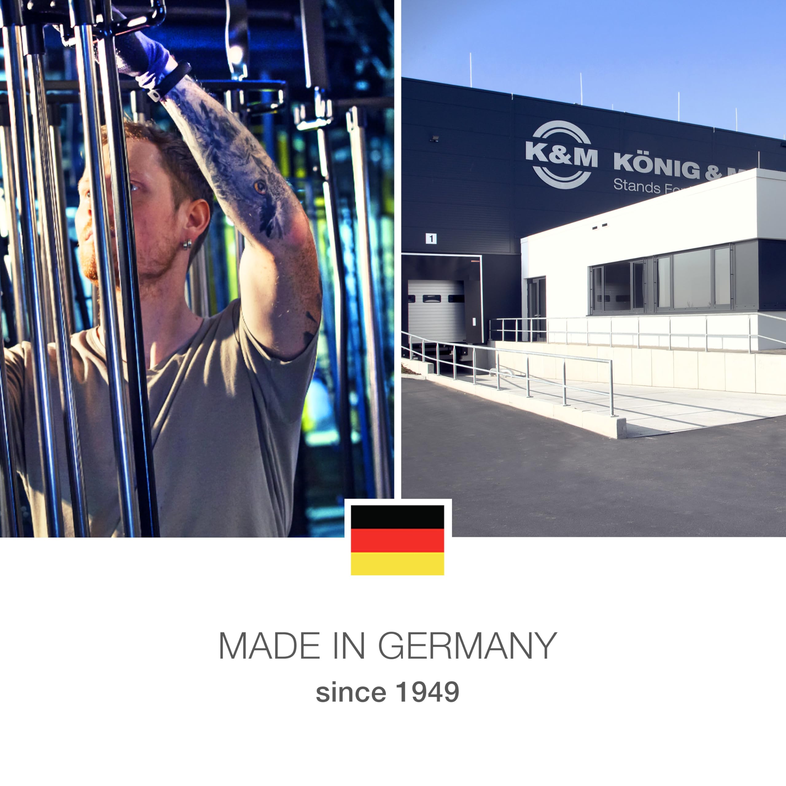 K&M Baseline Black Music Stand (10100)