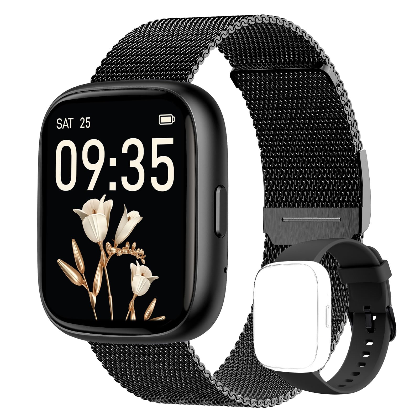 Toobur Smart Watch For Women Men, No Phone No App Needed,1.83'' Fitness Tracker Watch With Heart Rate/Step Tracker/Pedometer/Sle