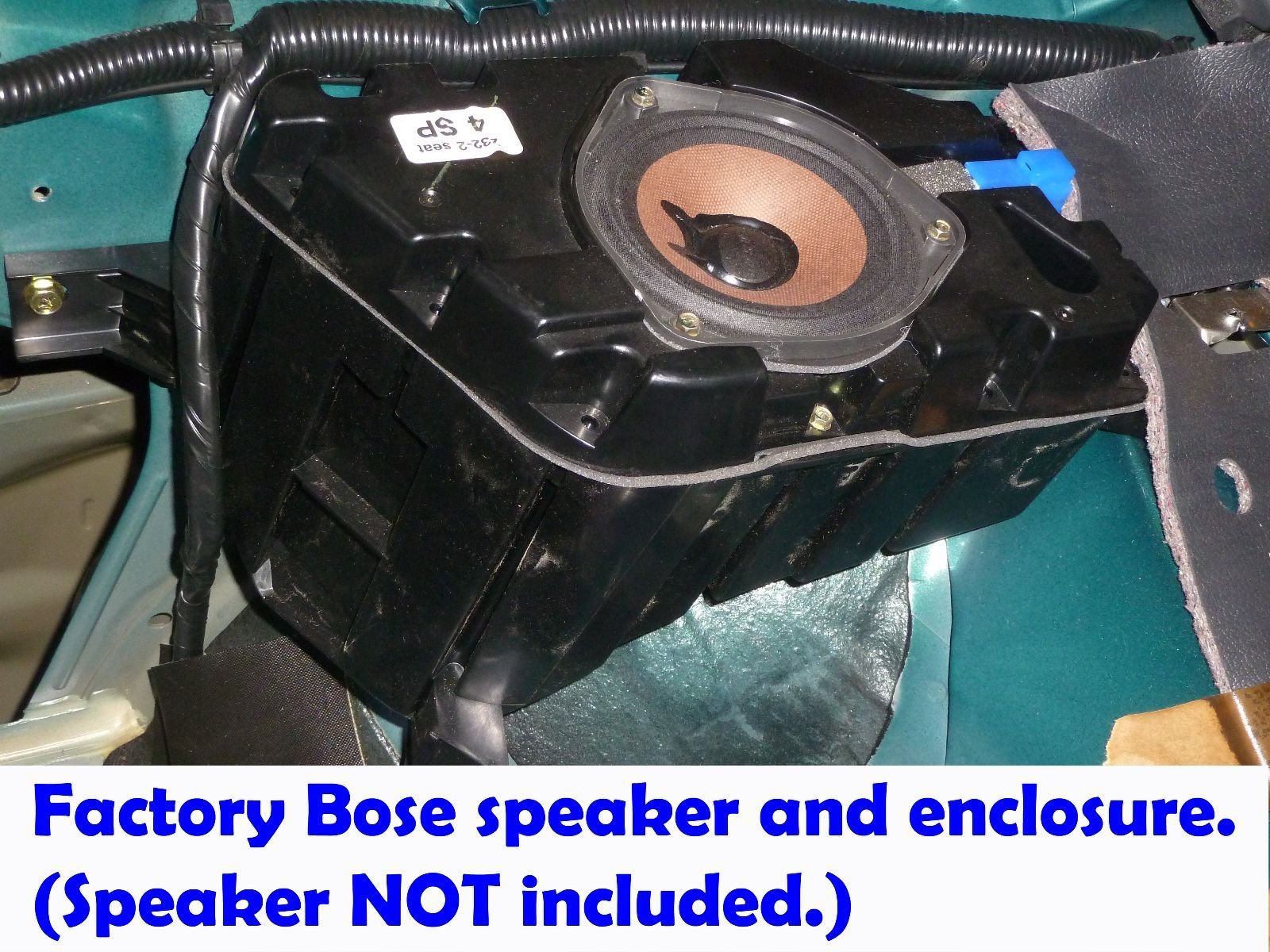 6 1/2  6.5  Rear Speaker Adapters - Sak044_55-1 Pair