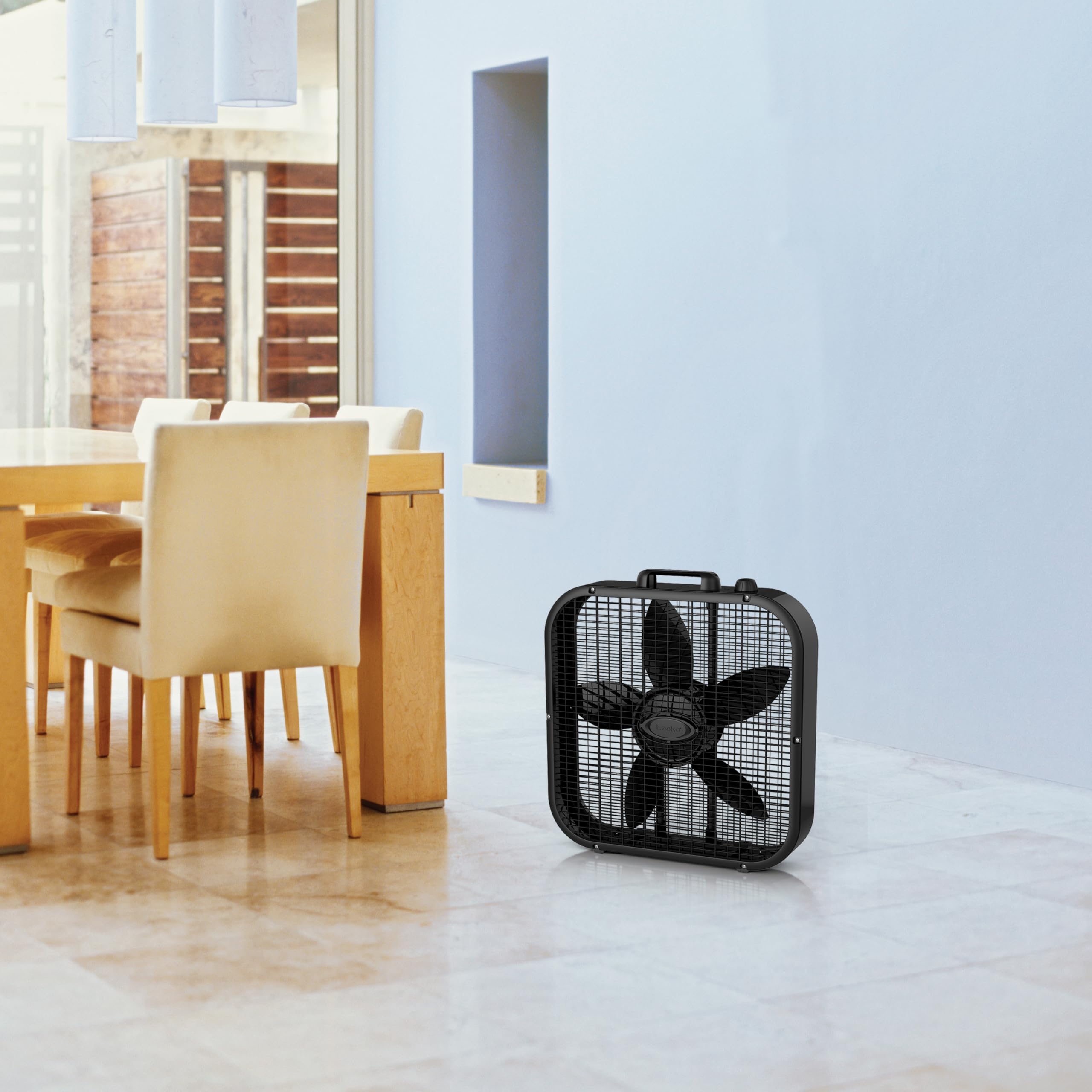Lasko Black D  Cor Colors 20    Box Fan