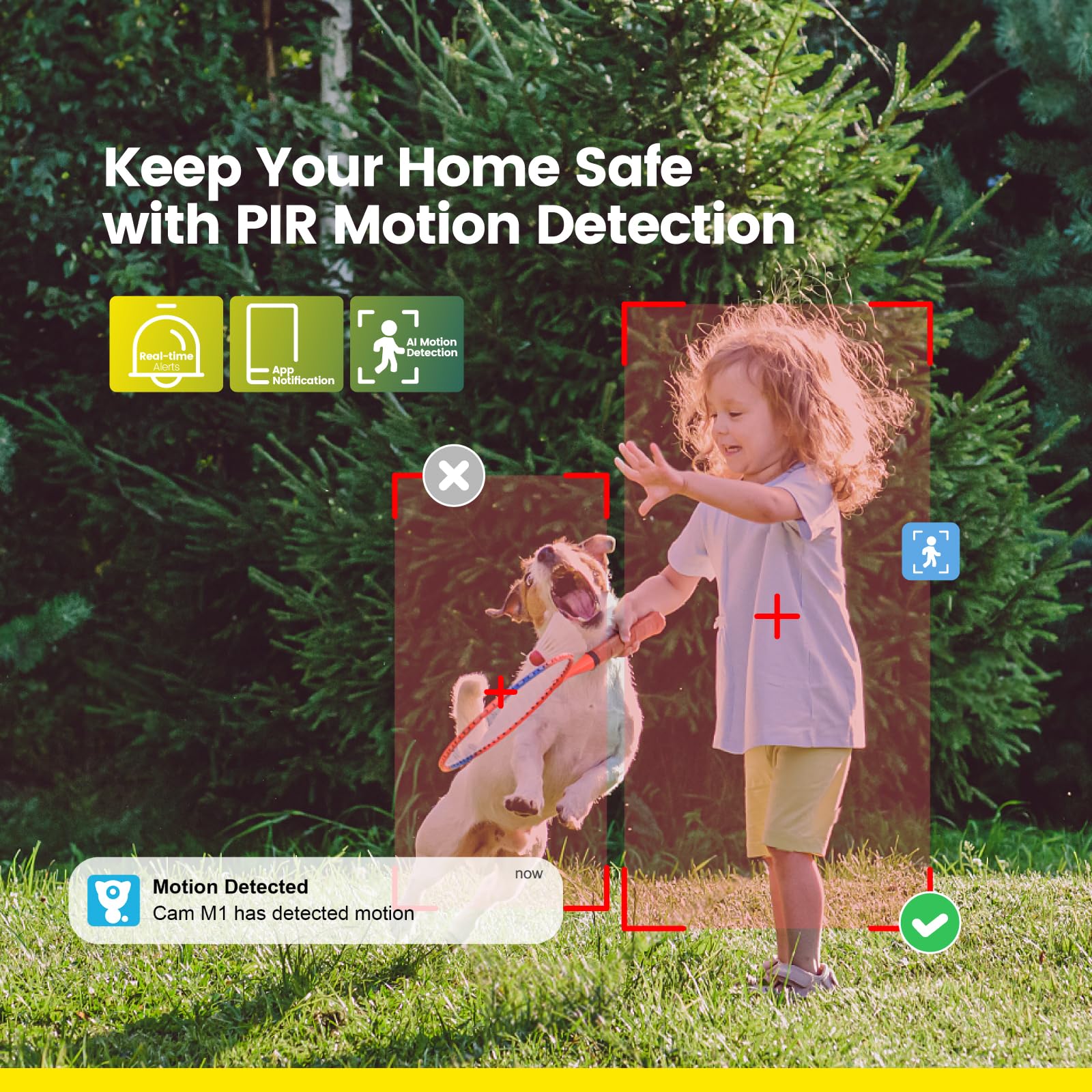 Litokam 4Mp Security Camera Outdoor, 2.4G Wi Fi Camera For Home Security Outdoor With Ai Motion Detection, 360 Ptz Surveillance