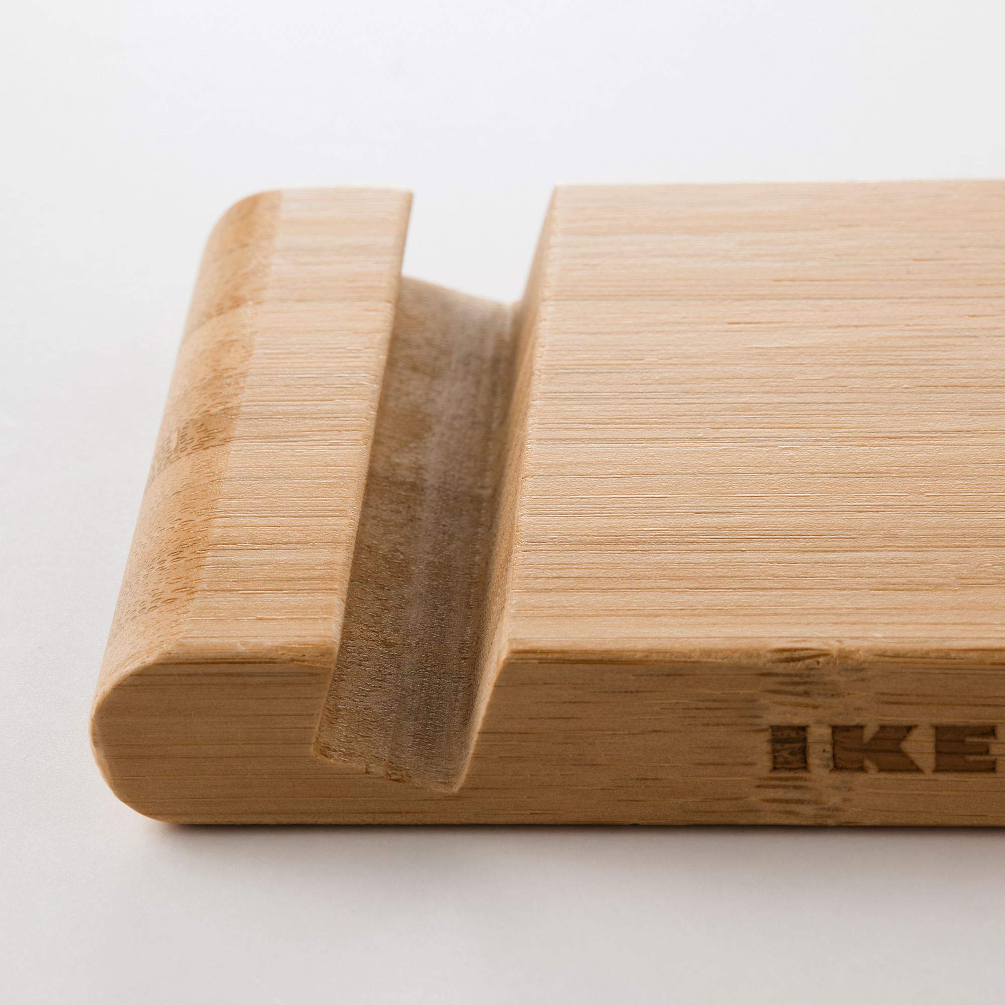 Ikea Bergenes Holder For Mobile Phone Tablet Bamboo 104.579.99, Length: 5' Width: 3 � '