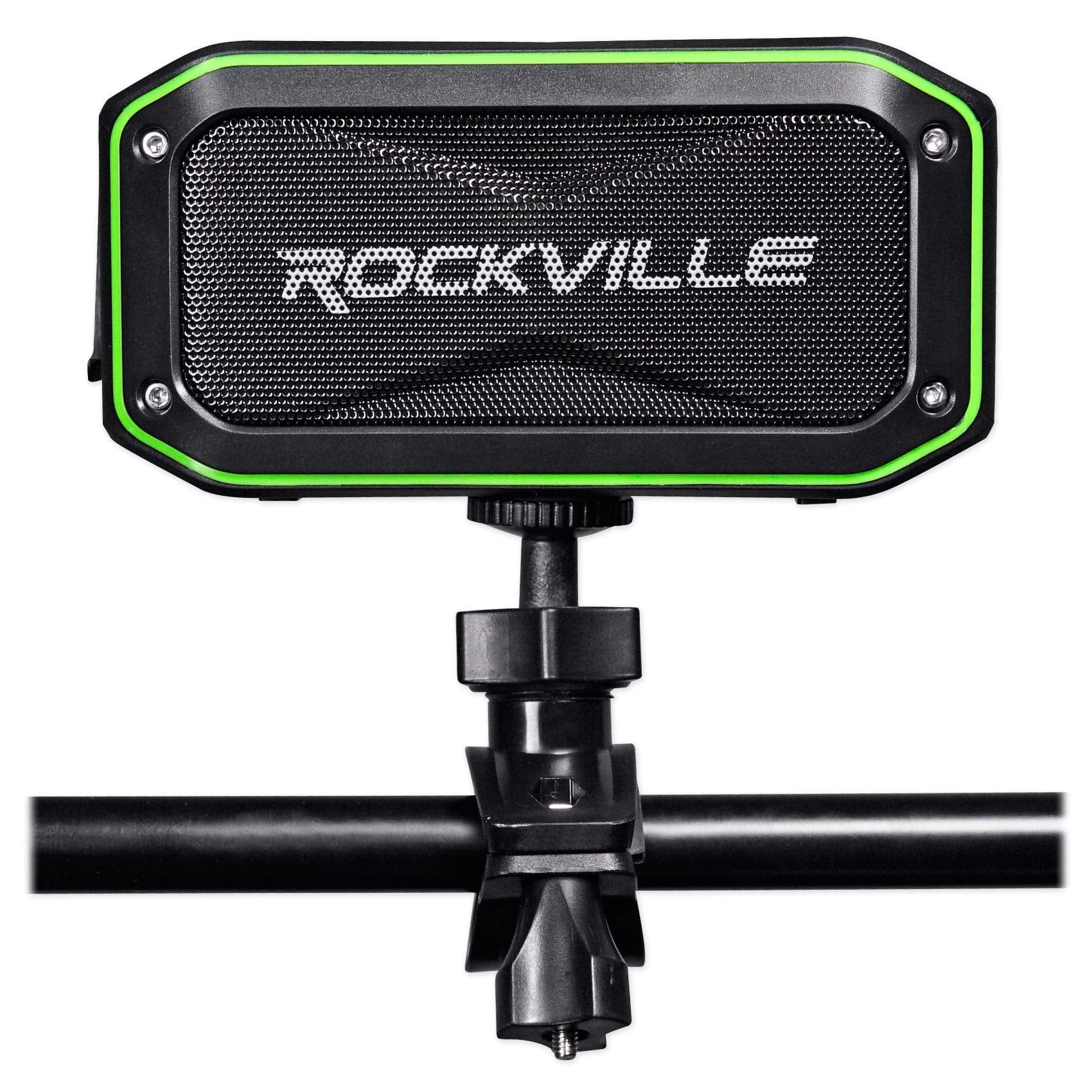 Rockville (2) Rock Anywhere Waterproof Portable Bluetooth Speakers+Tws Linking