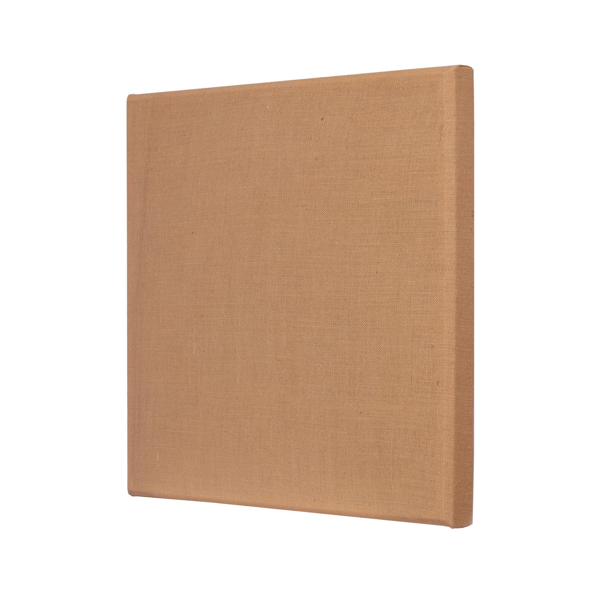 Ats Acoustics Sound Absorbing Acoustic Panel 24 X 24 X 2 Beveled Edge (Natural)