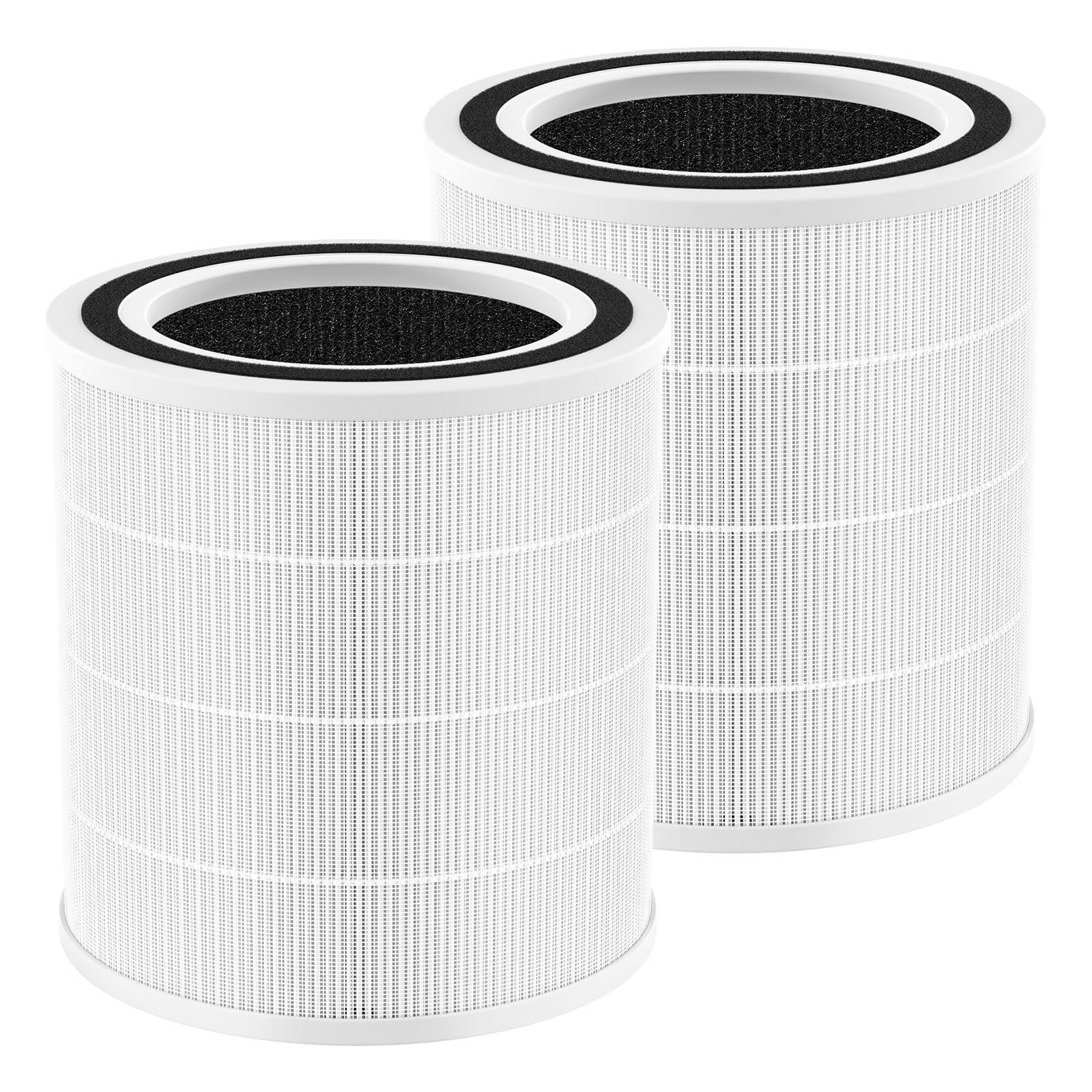 2 Pack Ac400 Air Purifiers Replacement Filter For Purivortex Ac400 Air Purifier, 3 In 1 H13 True Hepa Technology High Efficiency