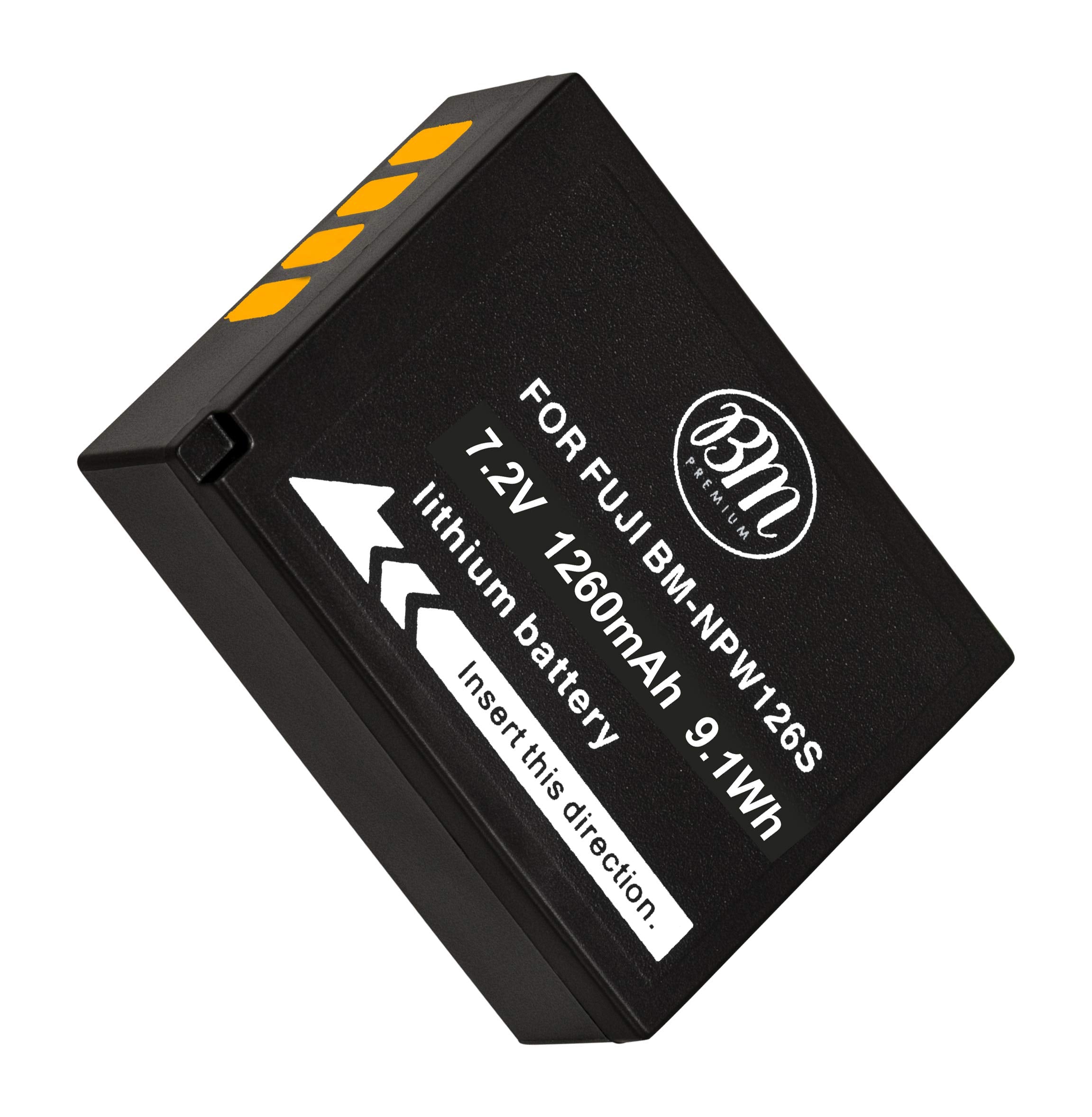 Bm Premium Np W126S Battery For Fujifilm Finepix X T50, X 100F, X 100V X100 Vi, X S10 X A7 X H1 X T1 X T2 X T3 X T10 X T20 X T30