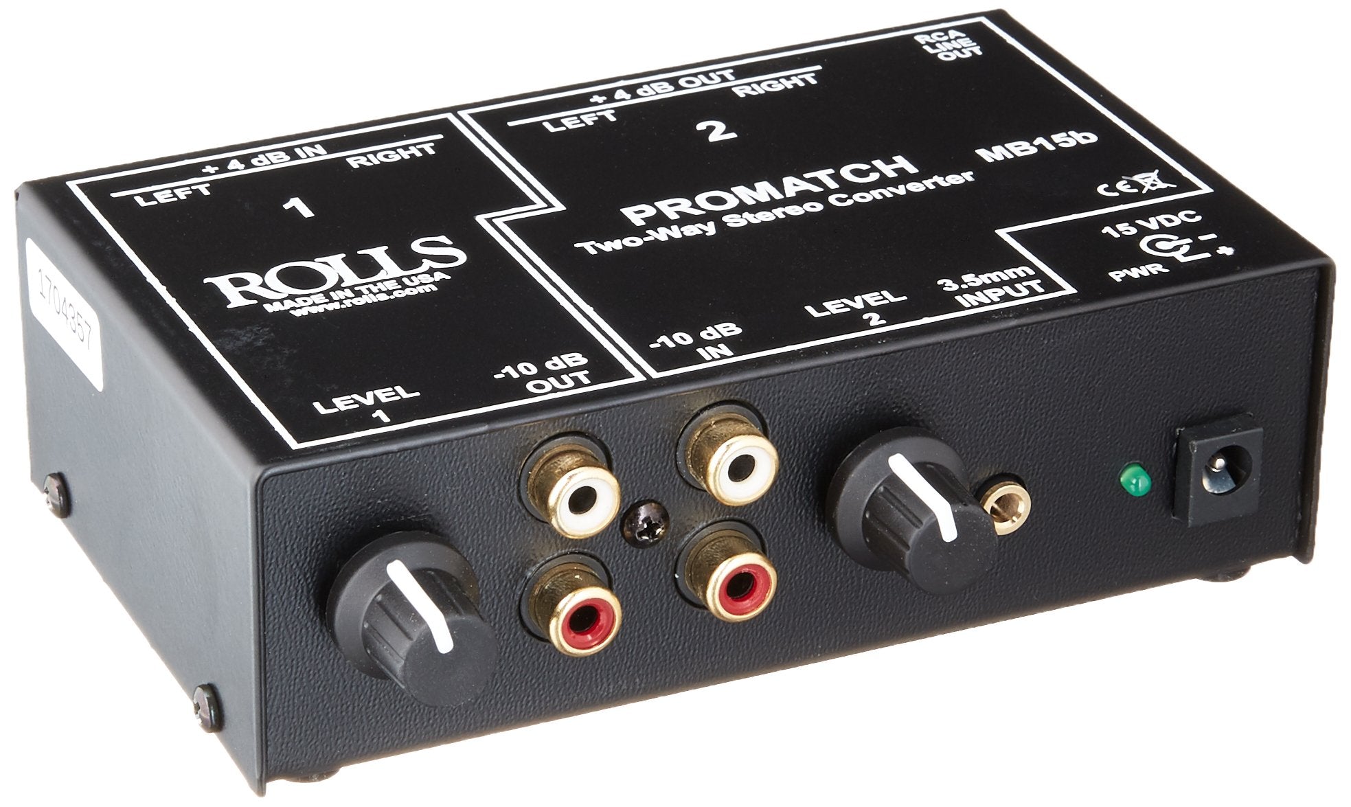 Rolls Mb15B Promatch 2 Way Stereo Converter