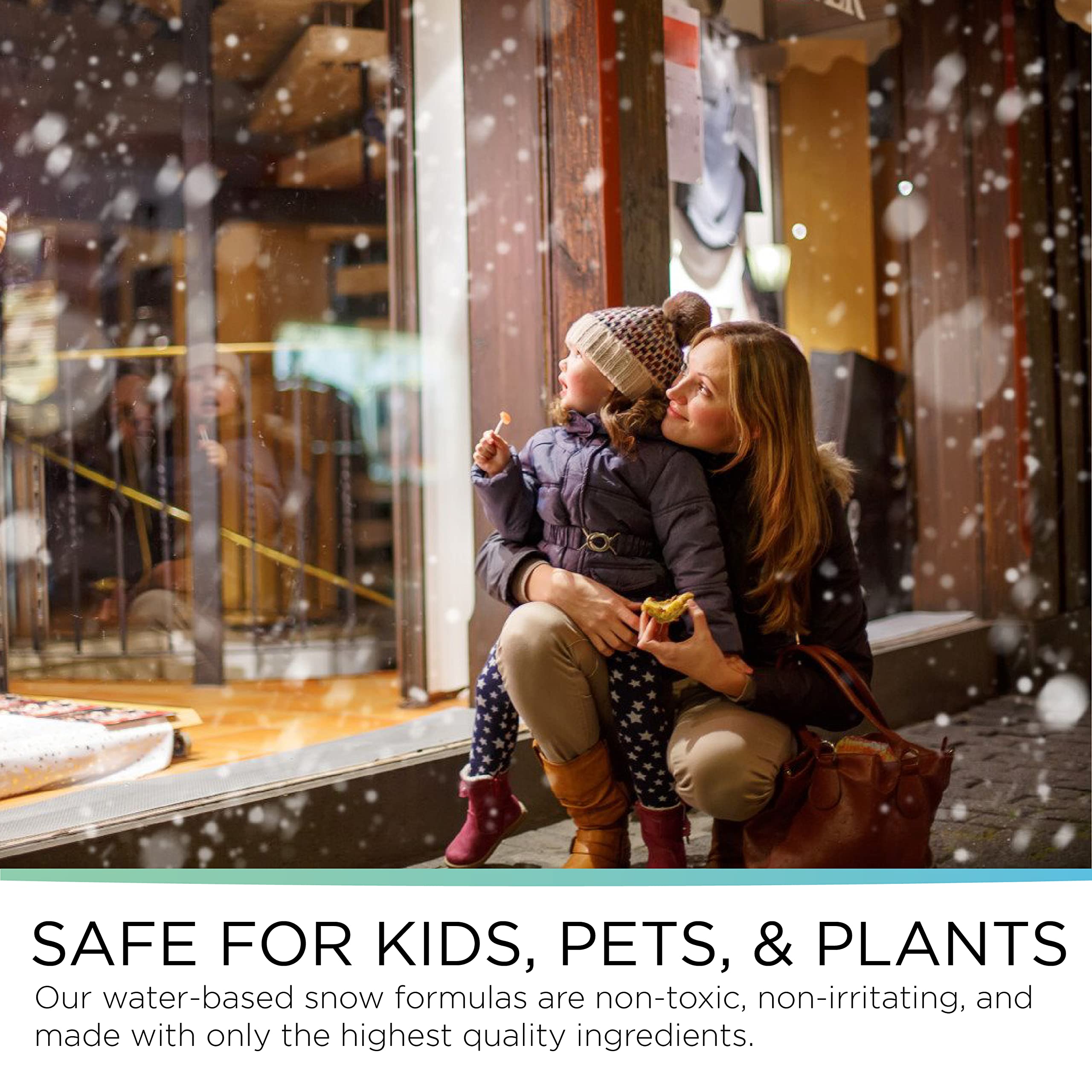 Froggy'S Flakes Snow Machine Fluid, Long Lasting Formula Snow Fluid With 75+ Feet Float/Drop, 4 Gallon Case